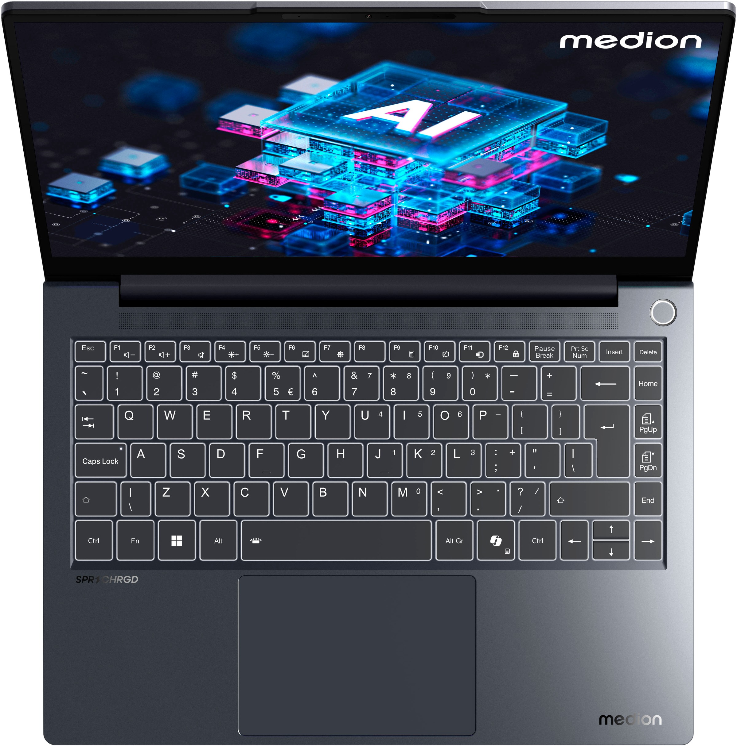 Medion® Notebook »SPRCHRGD 14 S2«, 35,56 cm, / 14 Zoll, Intel, Core Ultra 9, ARC, 2000 GB SSD
