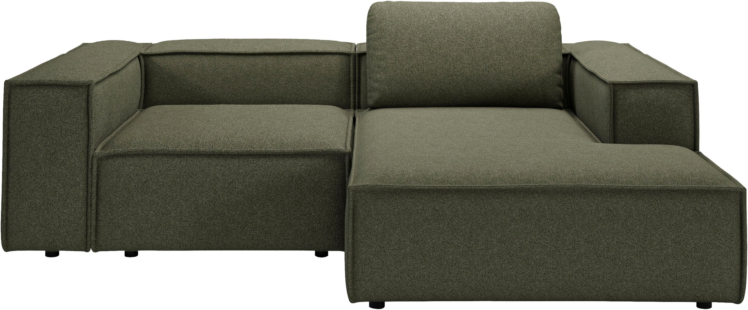 Home affaire Ecksofa »Watertown, kompakte L-Form, 246 cm breite für kleiner günstig online kaufen