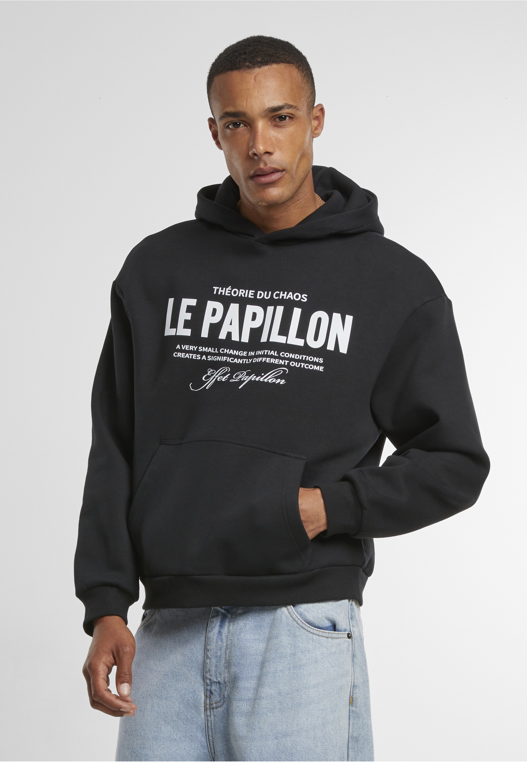 Upscale by Mister Tee Kapuzenpullover »Upscale by Mister Tee Theorie Du Chaos Fluffy Hoody« 1 Stk.