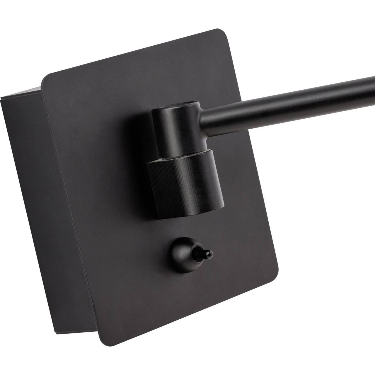 Brilliant Wandleuchte »Dalma«, 1 flammig, Leuchtmittel E27 | ohne Leuchtmittel, Wandlampe Schalter schwarz/kupfer