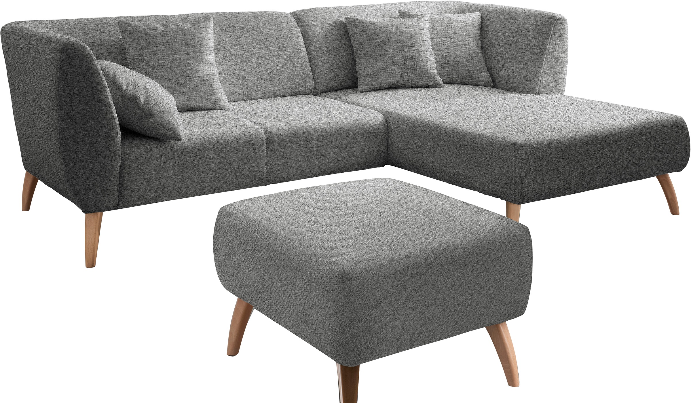 INOSIGN Ecksofa "Colori Polstermöbel mit zeitlos eleganter Rückenführung. L günstig online kaufen