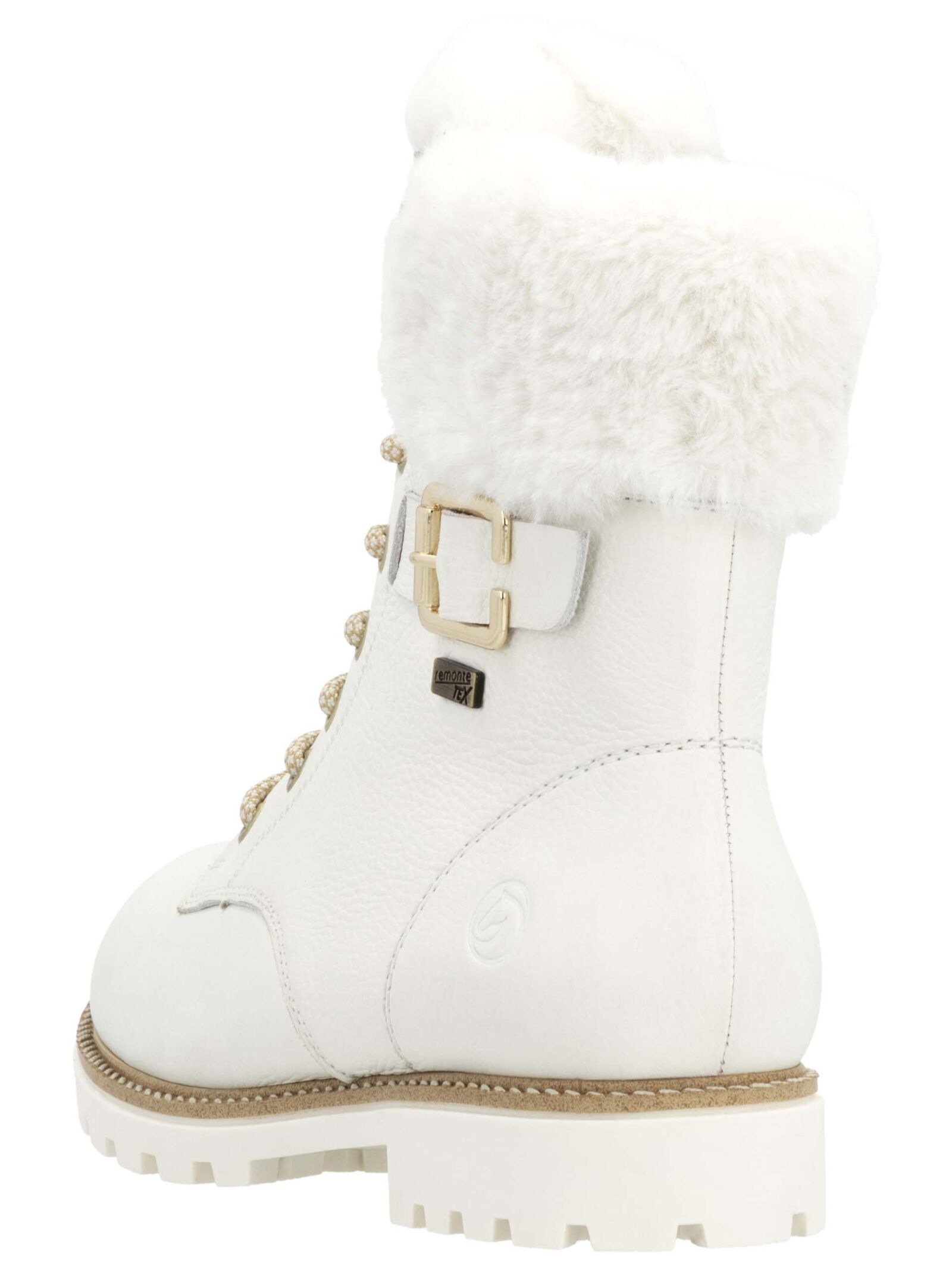 Remonte Schnürstiefelette »Remonte Stiefelette Leder/Fell«