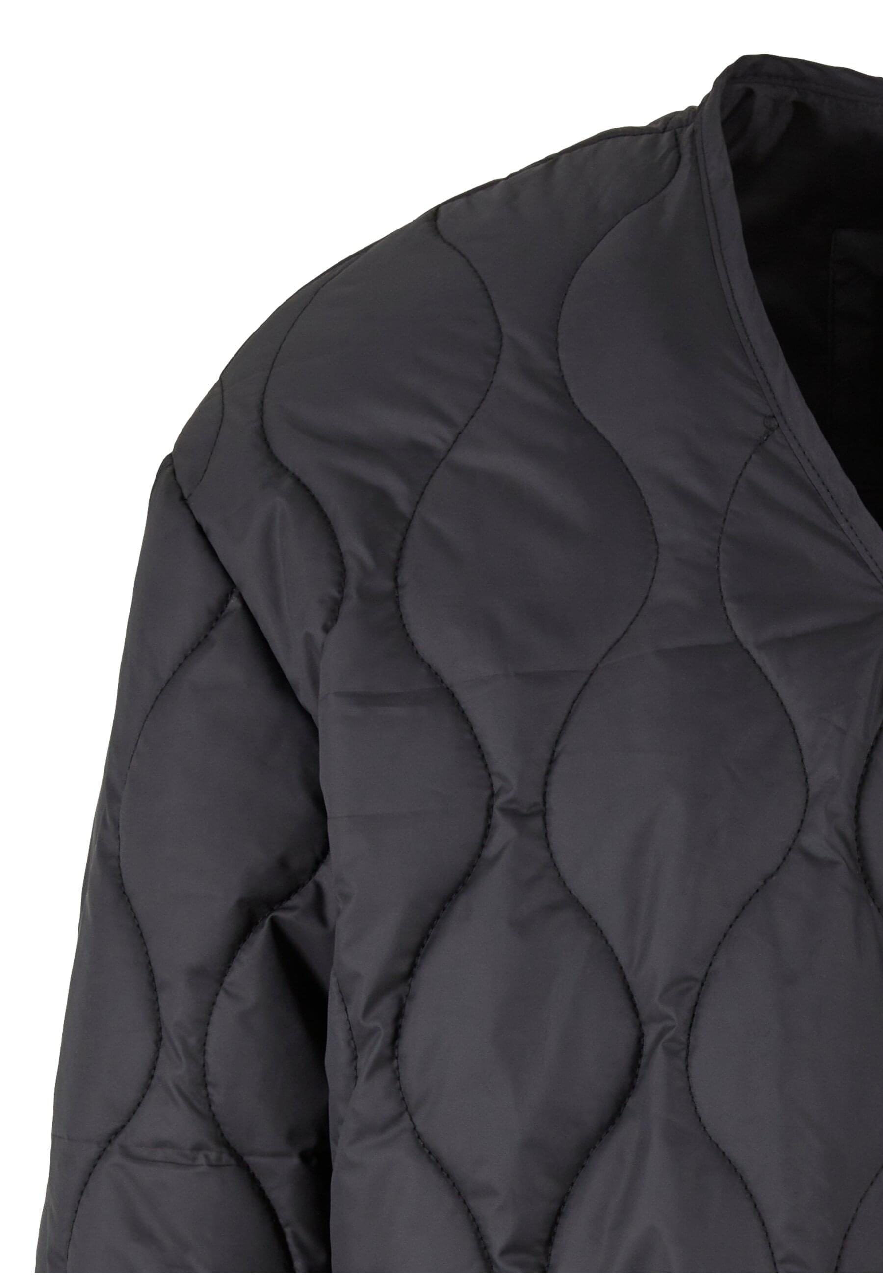 URBAN CLASSICS Winterjacke »Urban Classics Padded Quilting Jacket« 1 Stk. tlg. ohne Kapuze