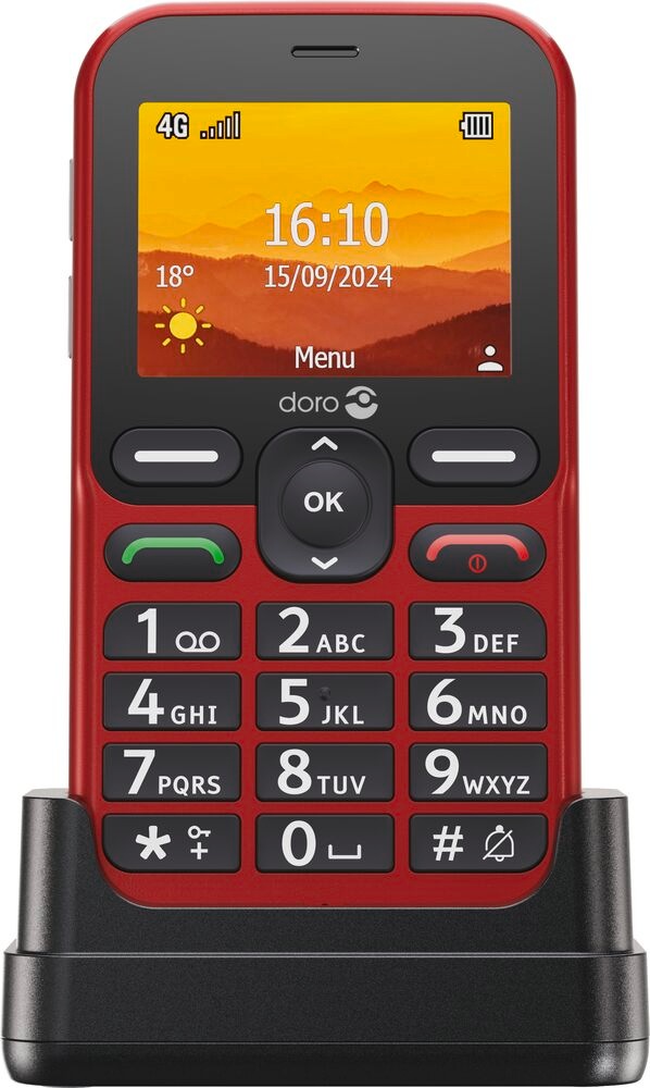 DORO Handy "Leva L10", rot