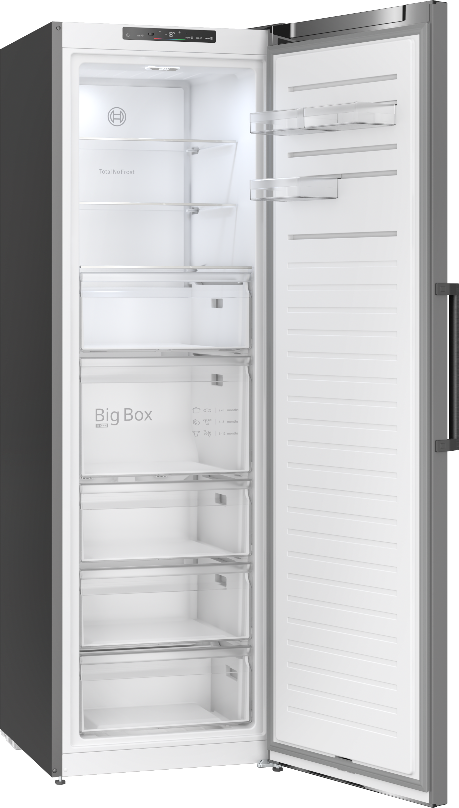 BOSCH Gefrierschrank Serie 4 »GSN36VCCG« 186,2 cm hoch 59,5 cm breit Nie wieder abtauen mit leisem No Frost Gefrierschrank.