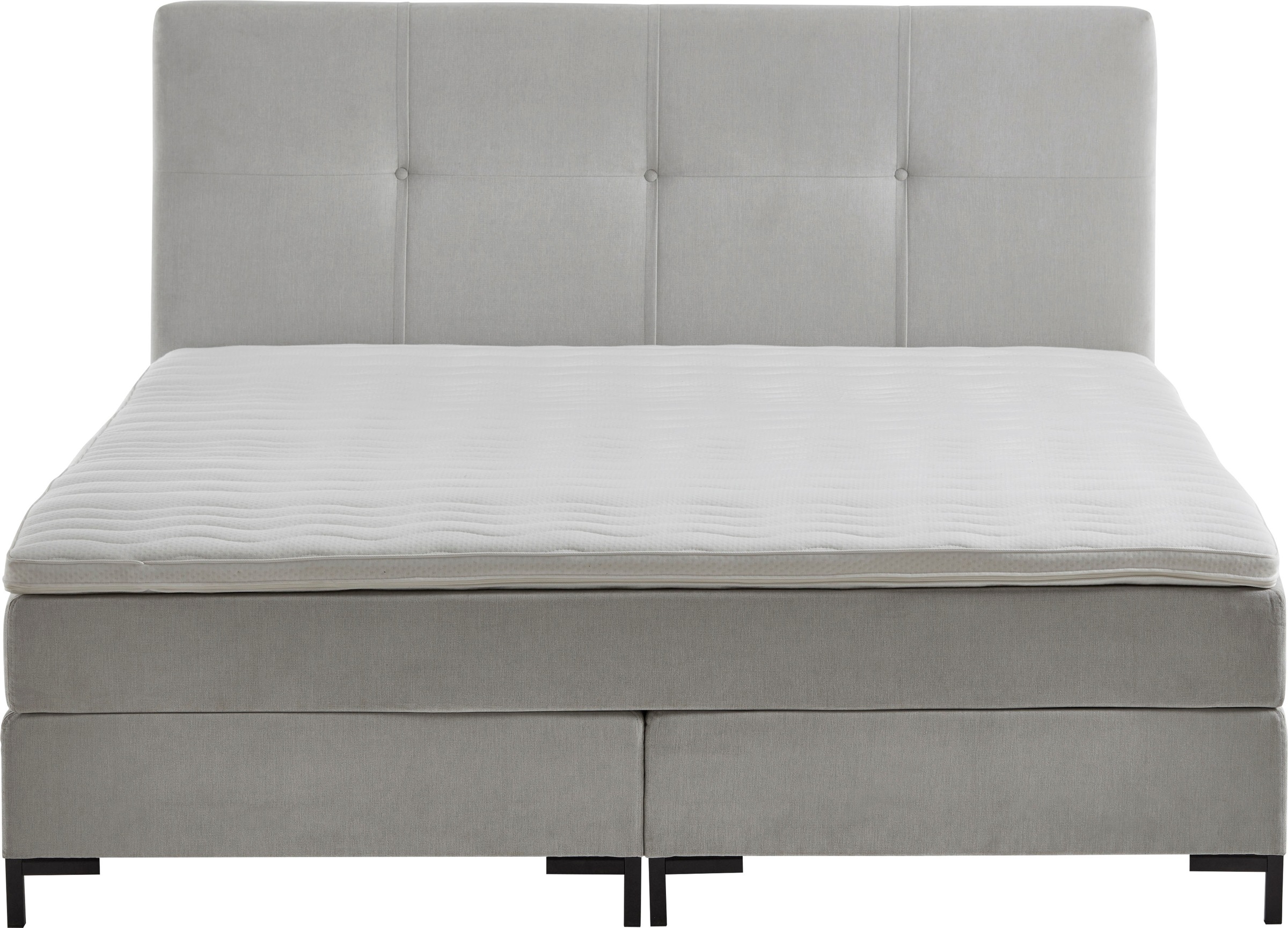 ATLANTIC home collection Boxspringbett »Romy«, Taschen-Federkernmatratze, inkl. Topper