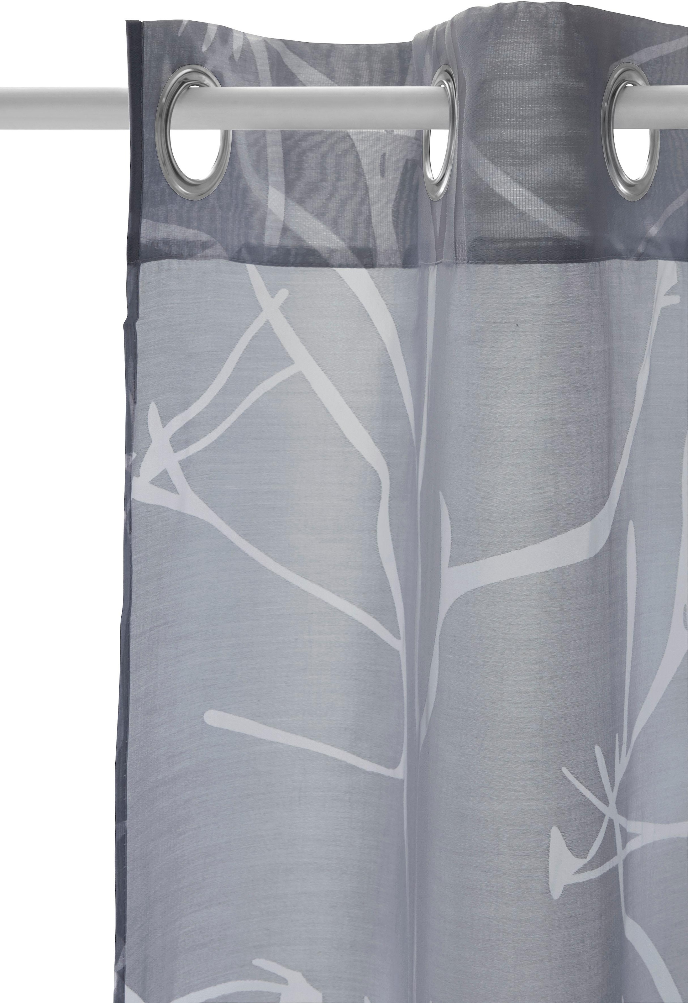 jetzt %Sale home St.), my Polyester Ausbrenner, (1 Gardine Halbtransparent, im »Anna«,