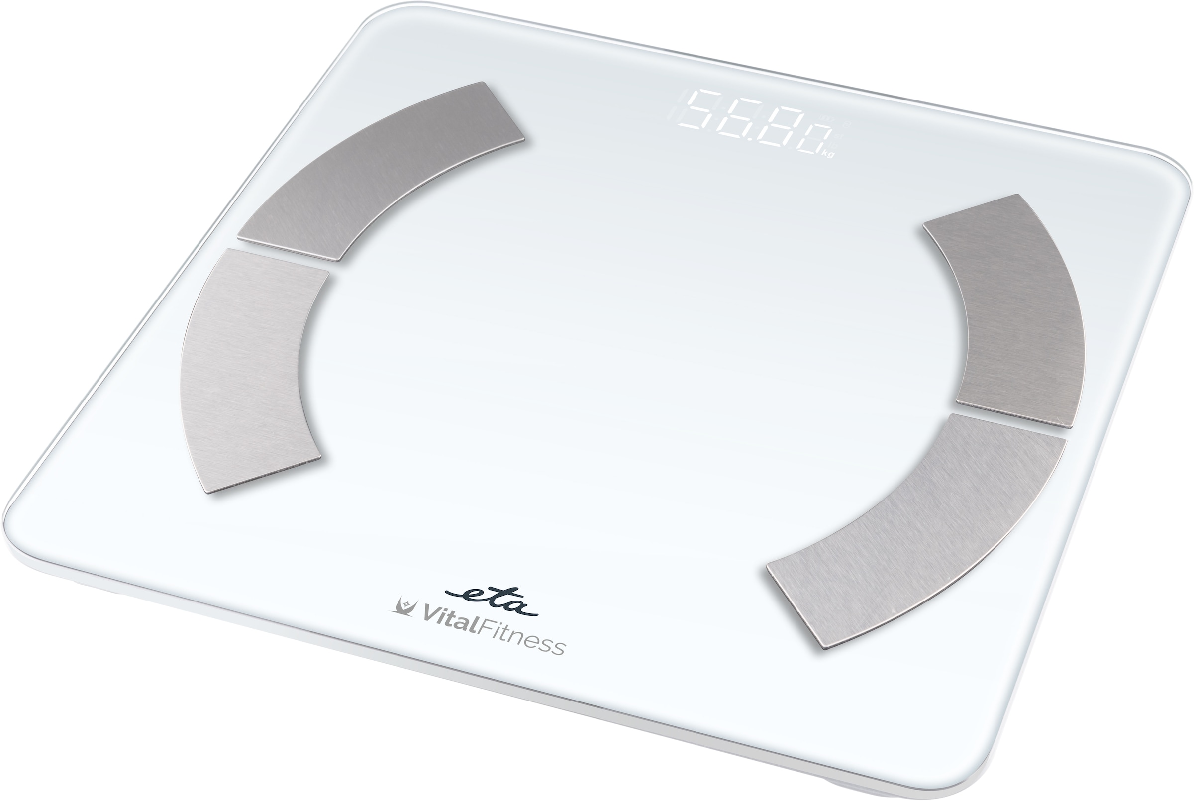 eta Körper-Analyse-Waage »ETA Vital Fitness«, Smart-Körperwaage mit App und 18 Analysewerten, 180 kg Tragkraft