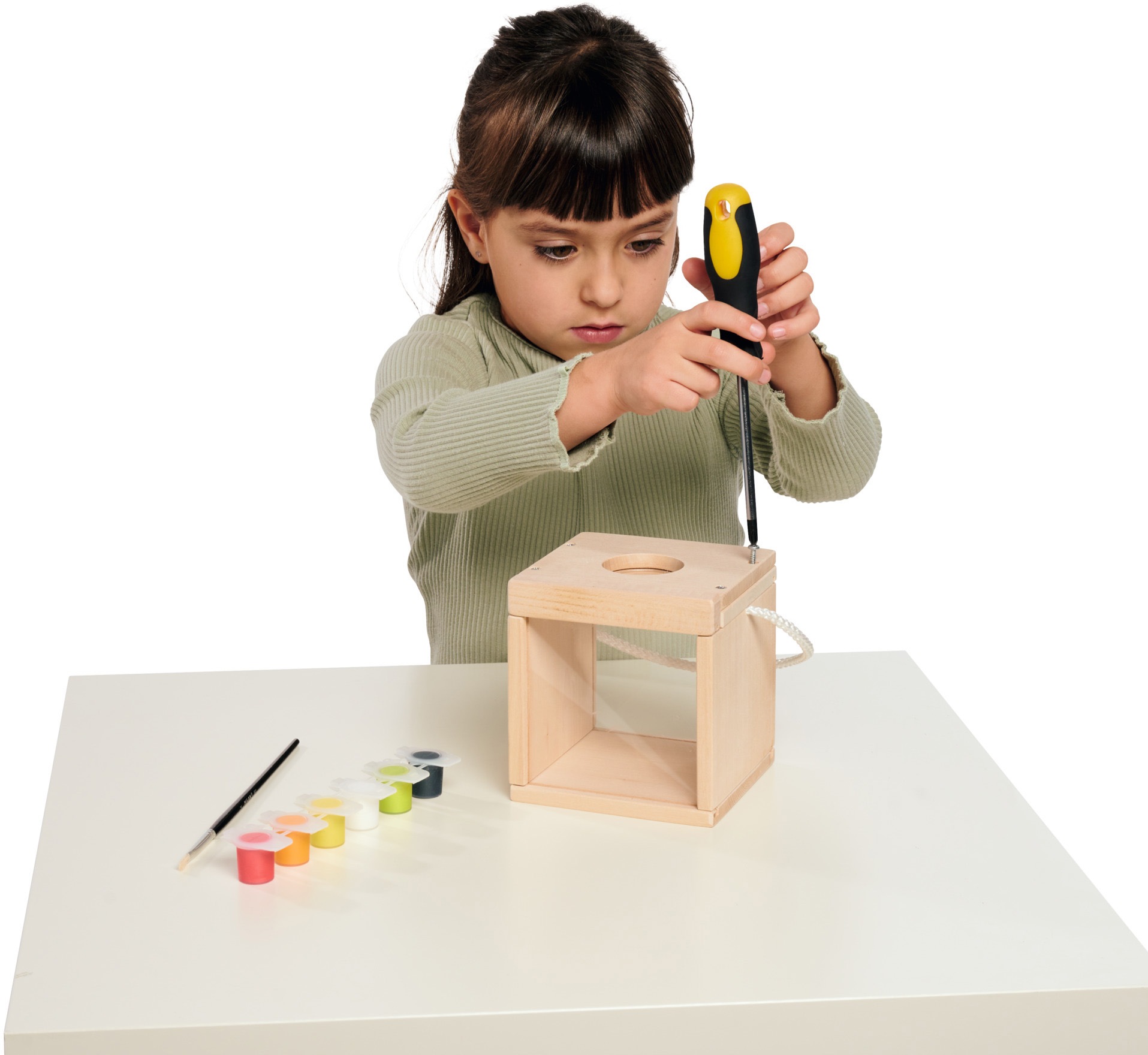 Eichhorn Kreativset »Outdoor Insekten Beobachtung«, Zum Zusammenbauen und Bemalen; Made in Europe