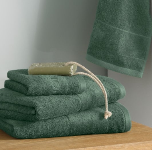 my home Handtuch Set »»Aiden«, Online-Shop Set, der 4 2 Handtücher in Handtücher, im mit Markenlogo tlg., Frottier, Bordüre«, bestellen aus Stickerei 2 Gästehandtücher, 100% Baumwolle