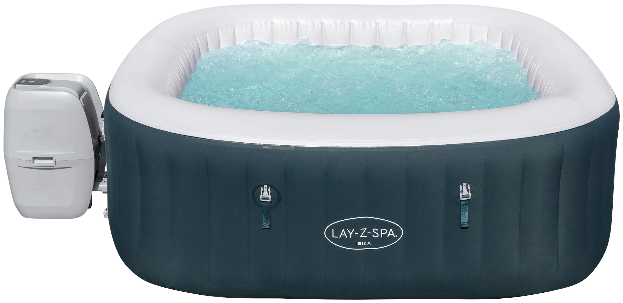 Bestway Whirlpool »LAY-Z-SPA® Ibiza AirJet™«, BxLxH: 180x180x66 cm, für bis zu 6 Personen