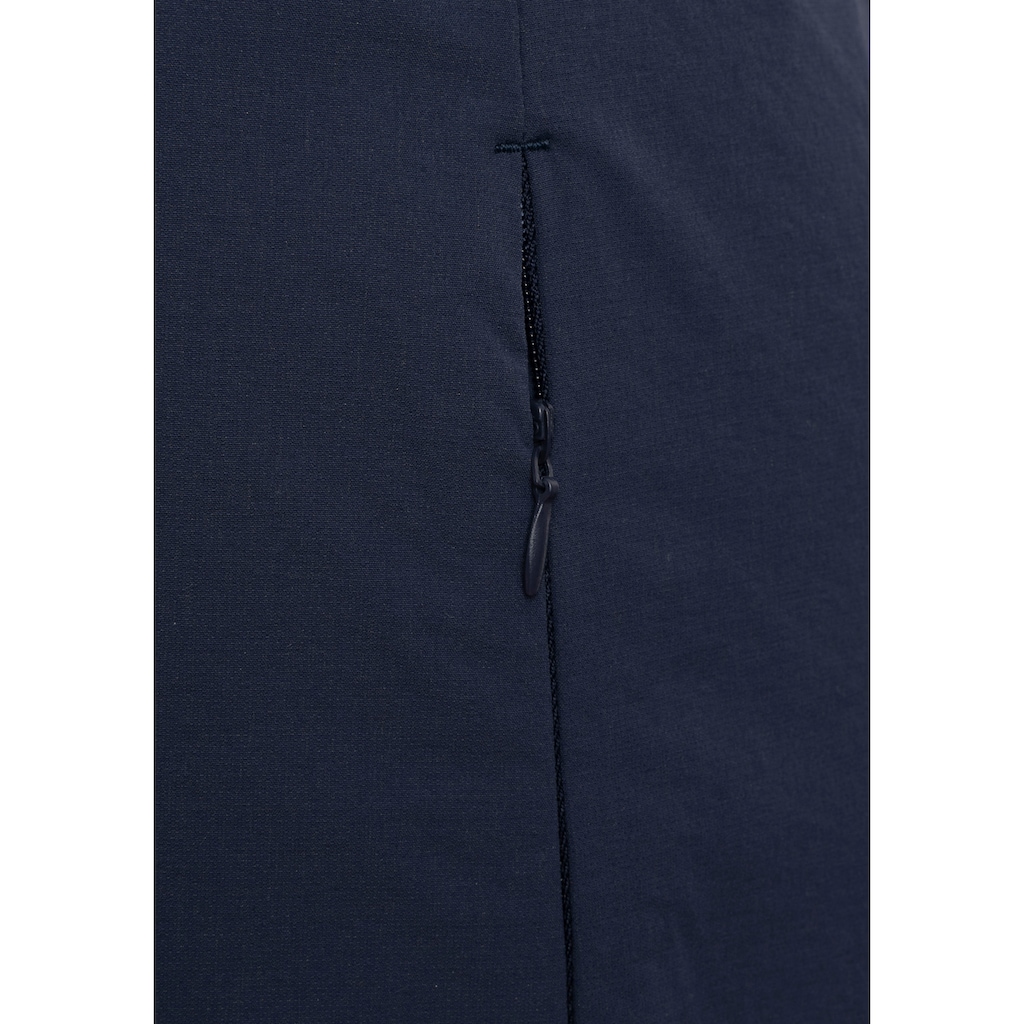 Polarino Blusenkleid, mit Knopfleiste und Bindegürtel