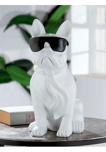 Tierfigur »Mops Cool Dog sitzend«