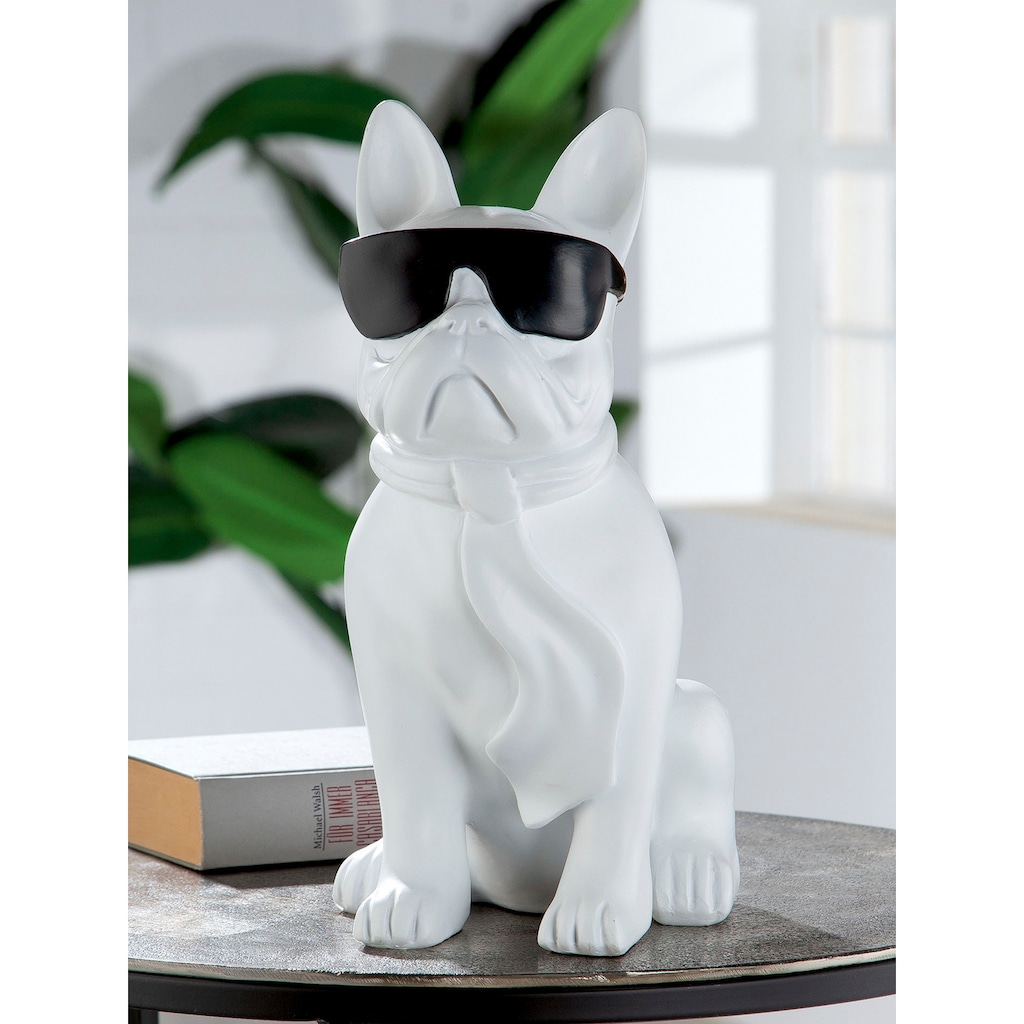 Casablanca by Gilde Tierfigur »Mops Cool Dog sitzend«