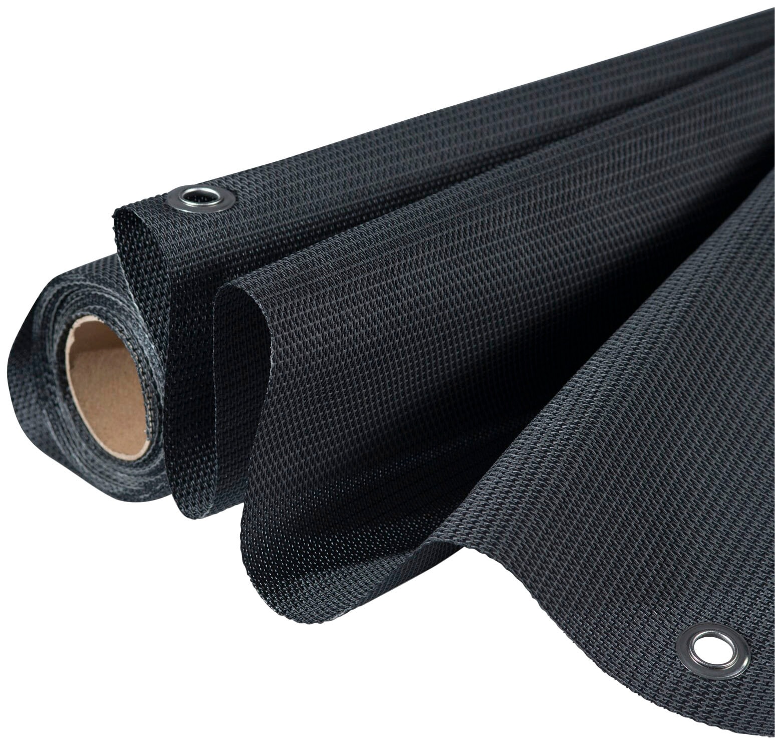 Windhager Balkonsichtschutz »AERIS«, Balkonblende, 0,9x5m, titangrau