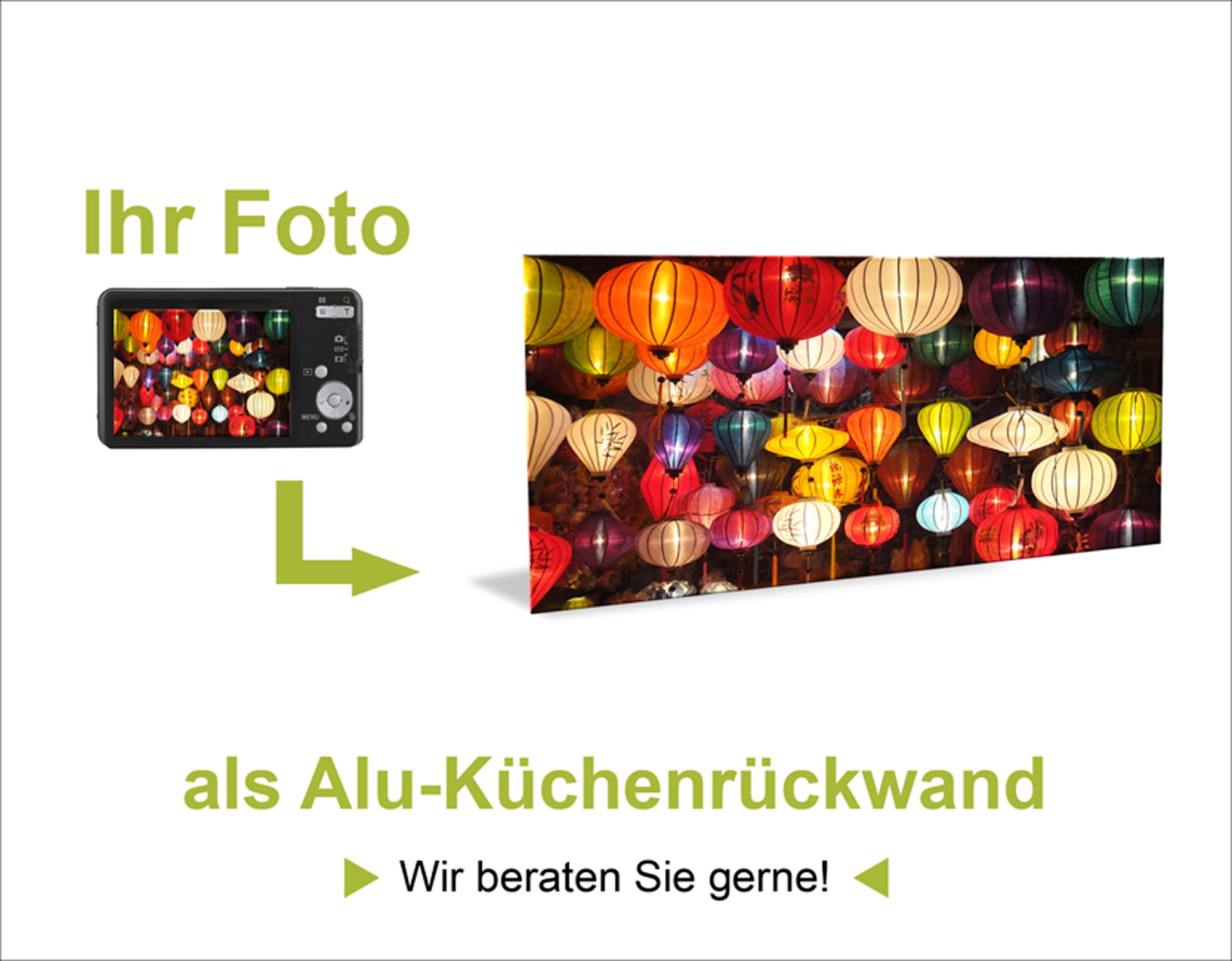 Artland Küchenrückwand "Wald mit Bach", (1 tlg.), Alu Spritzschutz mit Kleb günstig online kaufen