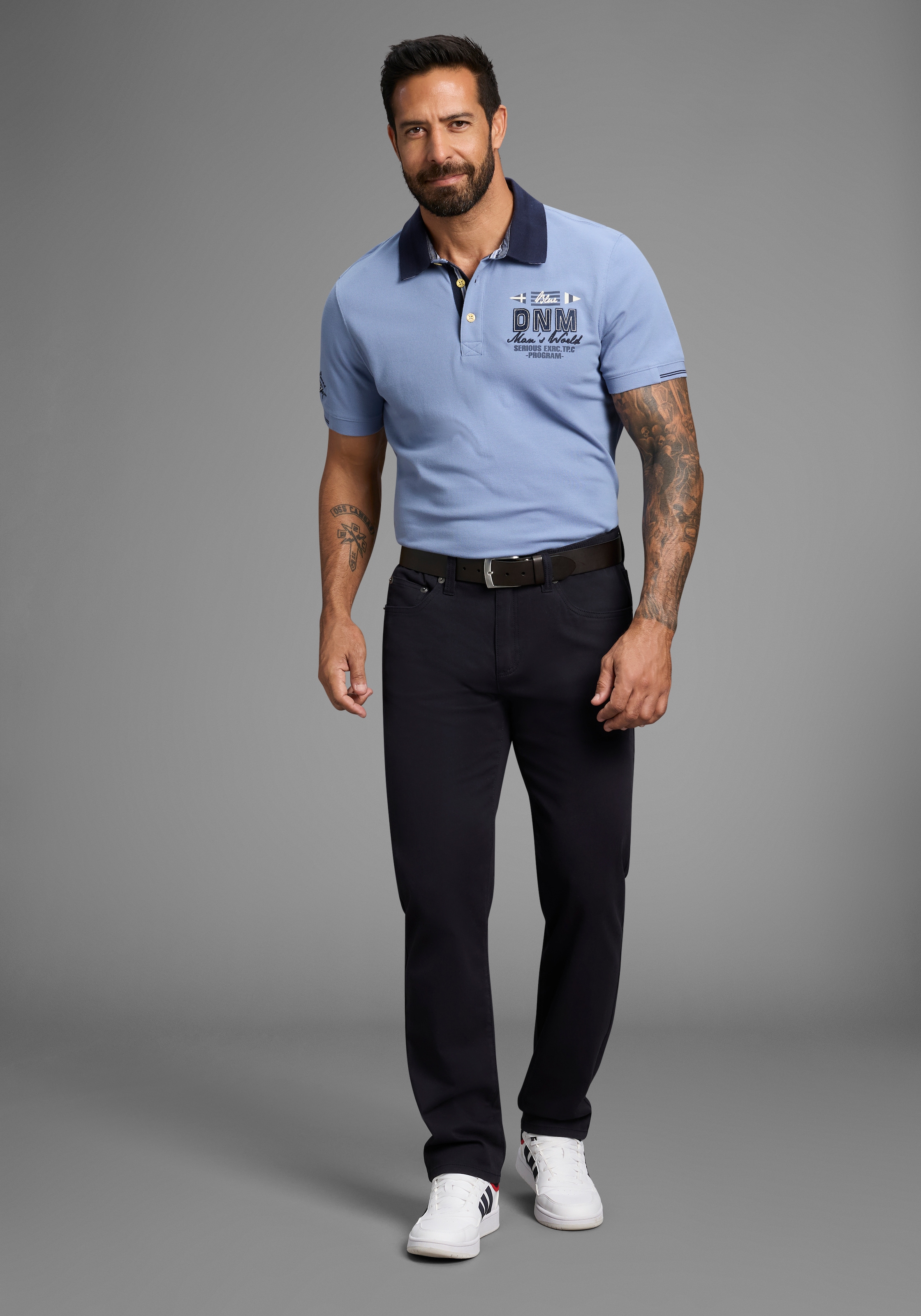 Man's World 5-Pocket-Hose  Stretchhose mit Dehnbund