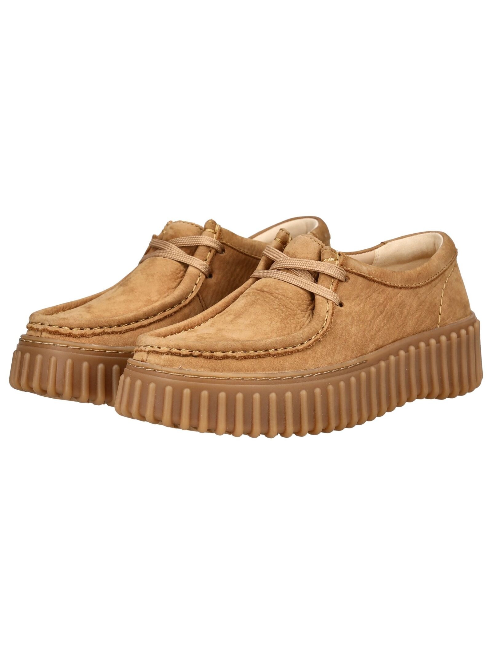 Clarks Schnürschuh »Clarks Halbschuhe Nubukleder«