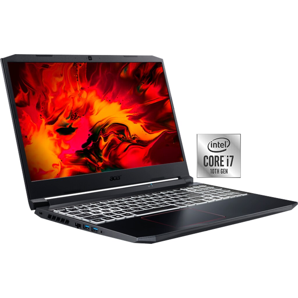 Acer Notebook »Nitro 5 AN515-55-75RN«, 39,62 cm, / 15,6 Zoll, Intel, Core i7, GeForce RTX 3060, 512 GB SSD