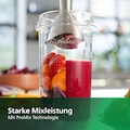 Philips Stabmixer »HR2657/90 Viva«, 800 W, inkl. 2-in-1 Togo Trinkflasche, Spiralschneider, Schneebesenaufsatz