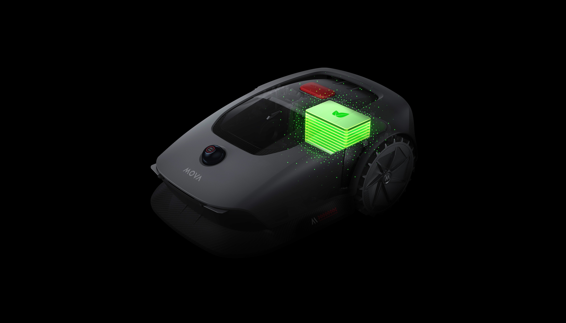 Mova Rasenmähroboter »»MOVA 600 Kit« Inkl. 5.Ah Zusatzakku und Ersatzklingen« mit Ladestation und umfangreichem Zubehör,   Schnitthöhe (2-6 cm)