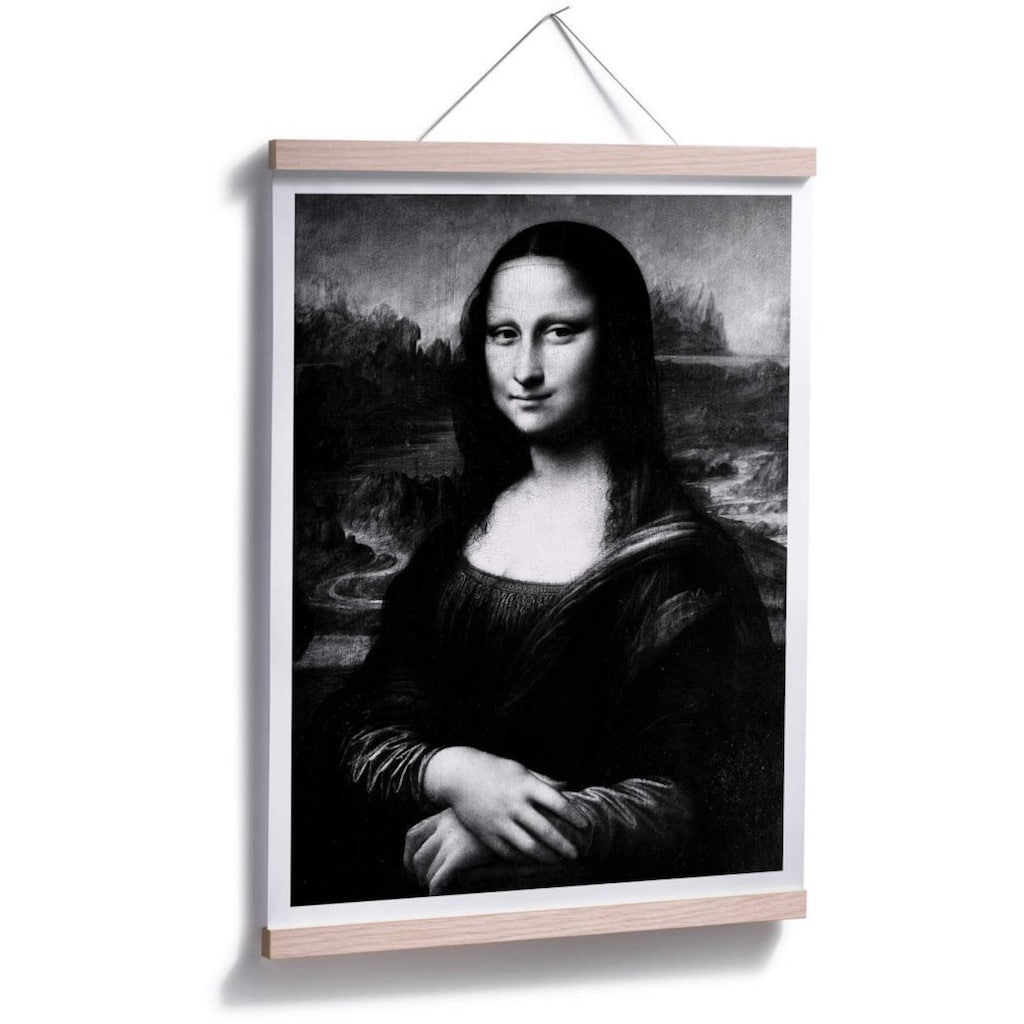 Wall-Art Poster »Mona Lisa«, Menschen, (1 St.)