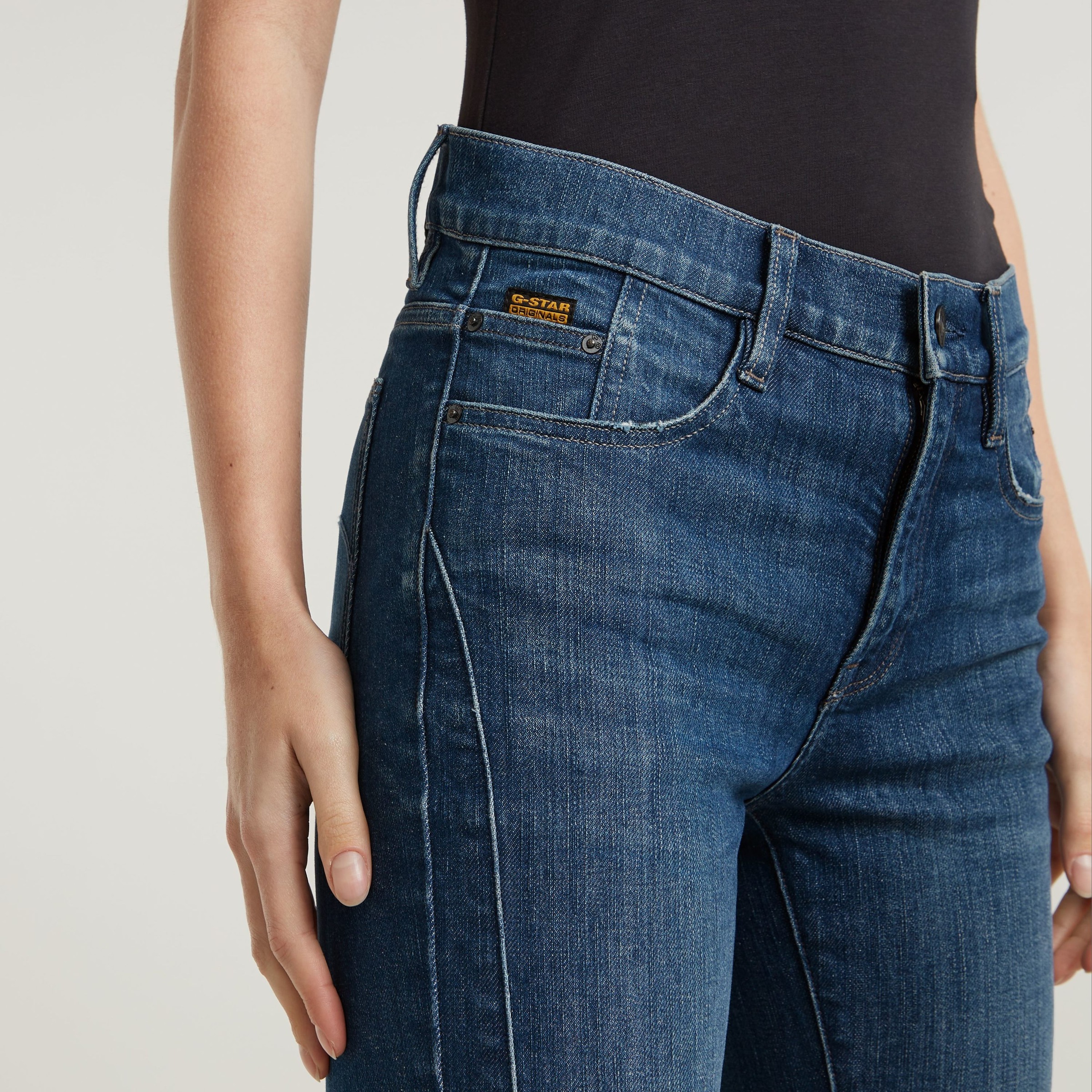 G-STAR Bikerjeans »Ace 2.0 Biker Slim Straight Wmn«