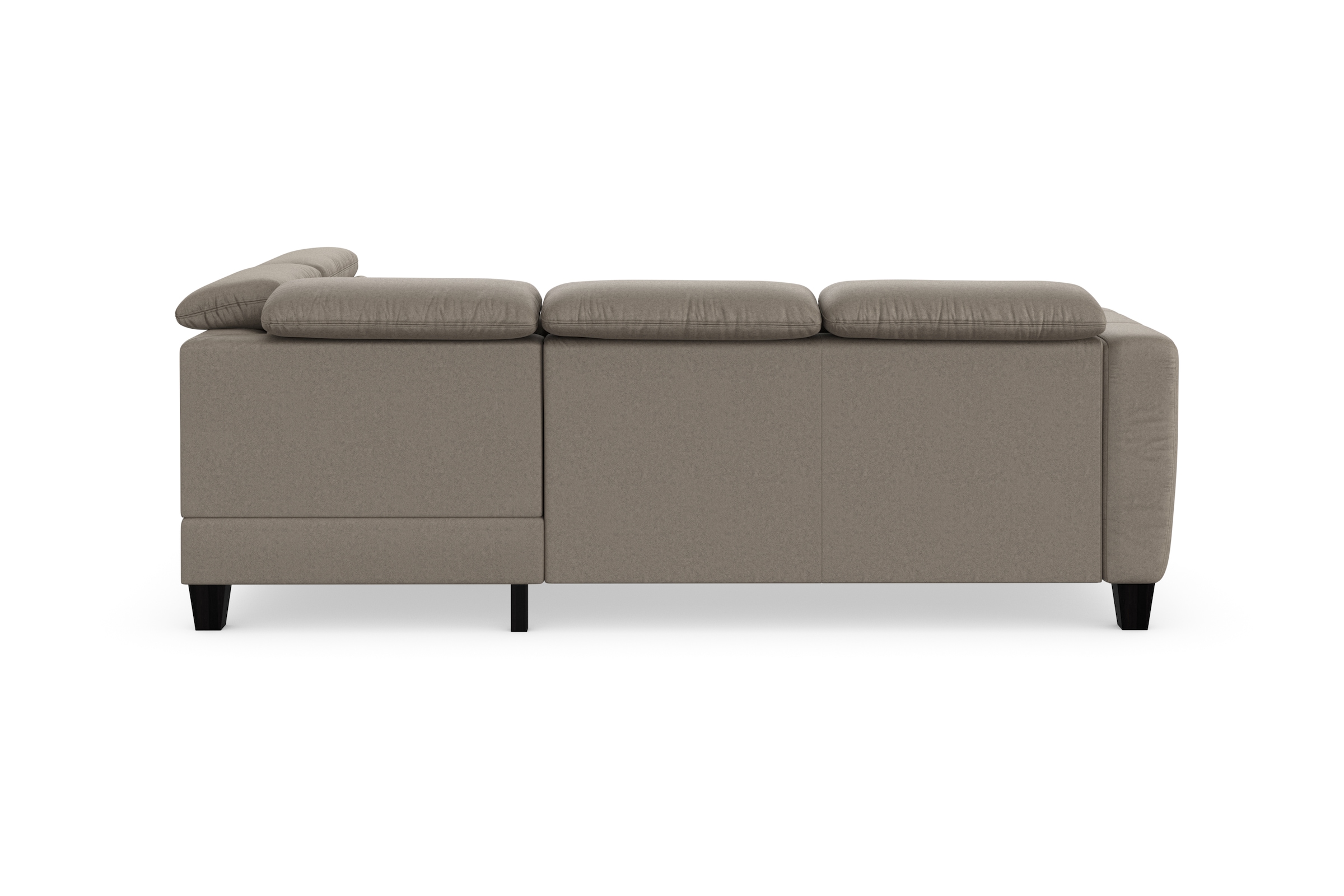 sit&more Ecksofa »Belluci L-Form«, inklusive Federkern, wahlweise mit Bettfunktion und Bettkasten