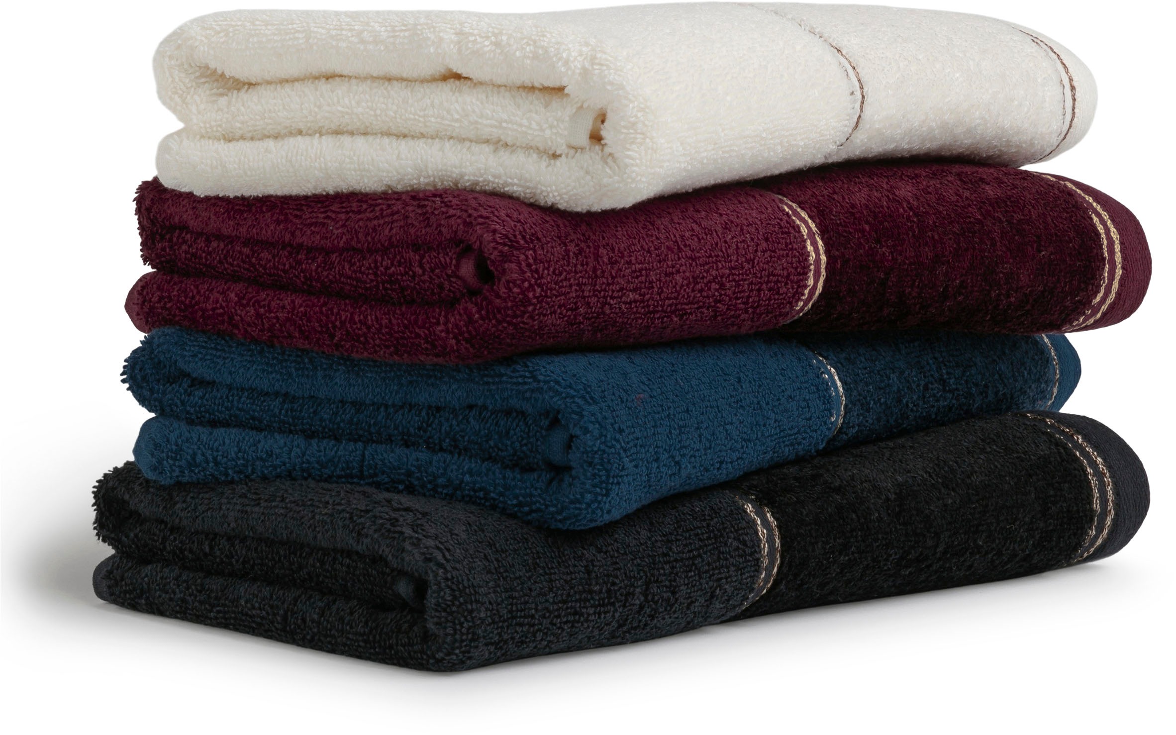 Möve Handtuch »Vibrant Opulence Uni« aus Baumwolle und Lyocell gefertigt