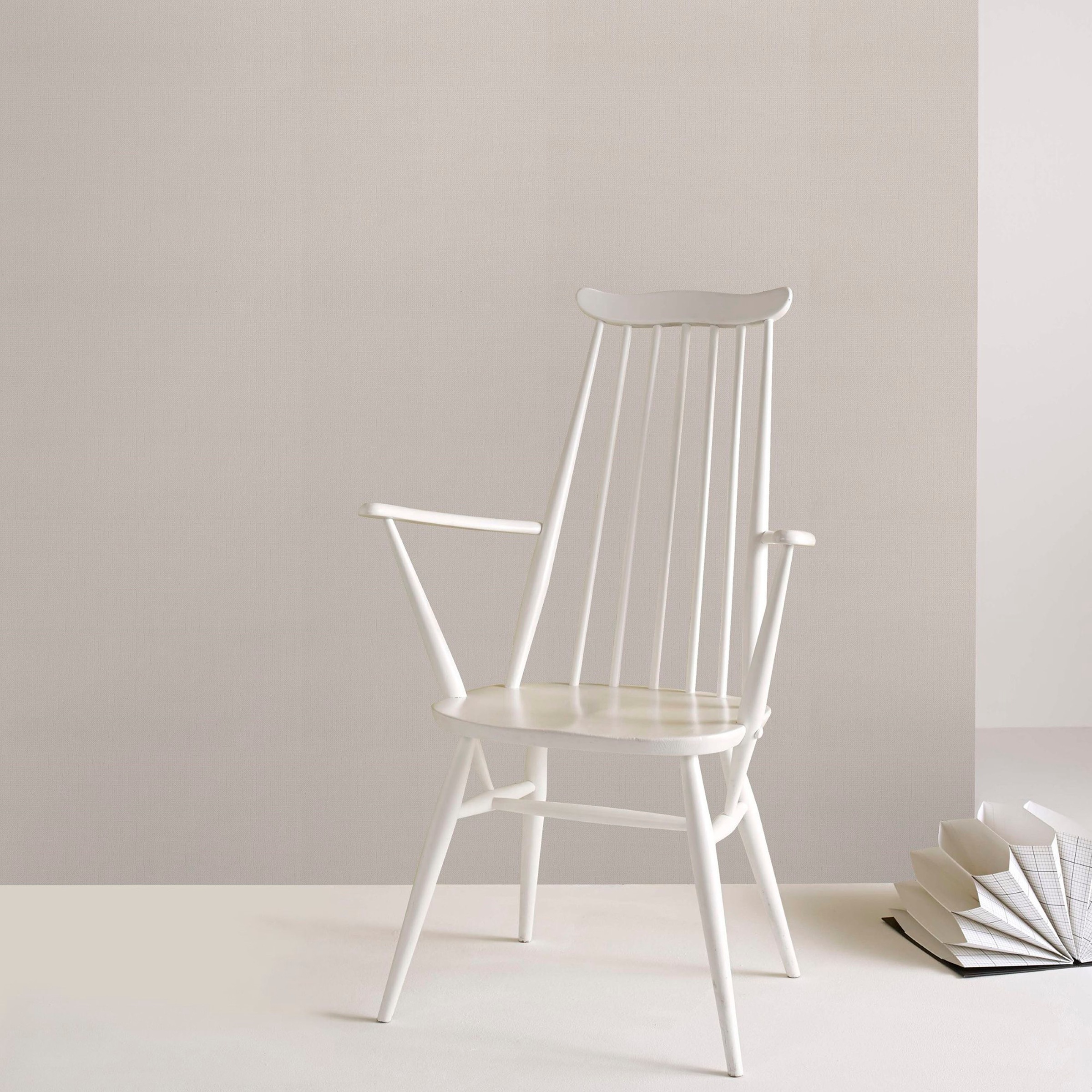 Superfresco Easy Vliestapete »Textilien Uni« uni Taupe - 1005x52 cm