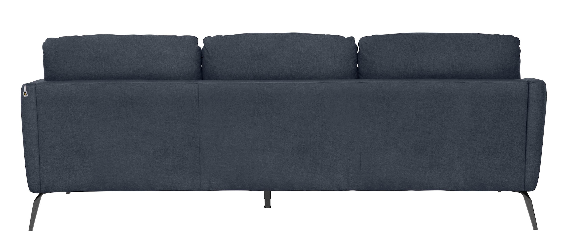 W.SCHILLIG Big-Sofa »softy«, mit dekorativer Heftung im Sitz, Füße schwarz  pulverbeschichtet auf Raten kaufen