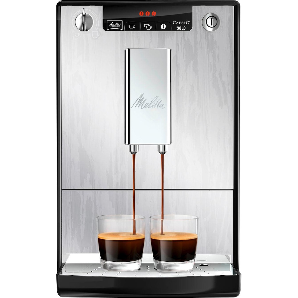 Melitta Kaffeevollautomat »Solo® E 950-111, Organic Silver«
