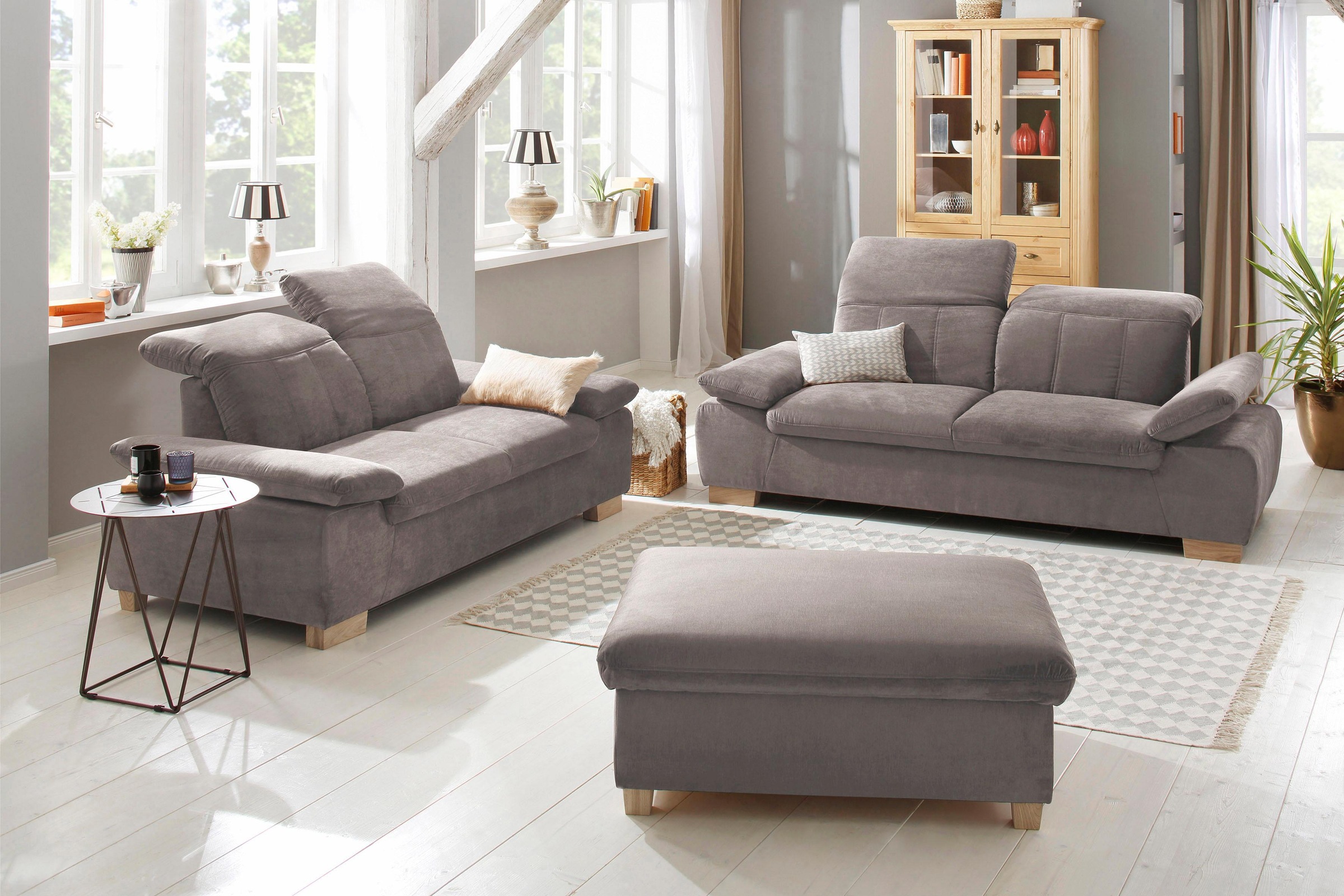 Home affaire Hocker »Bergamo«, mit Stauraum