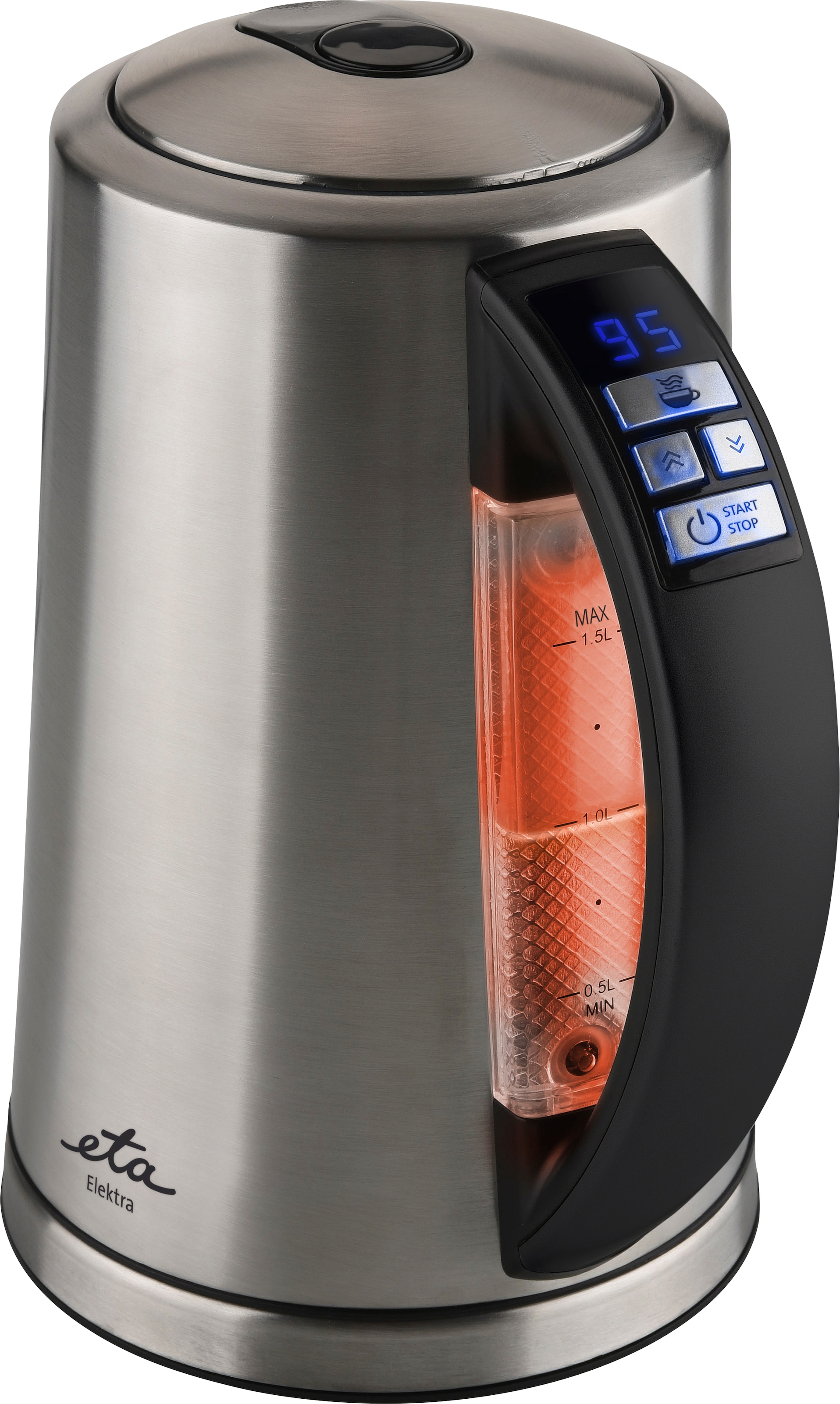 eta Wasserkocher »ELEKTRA ETA359790000«, 1,5 l, 2200 W, Temperaturregelung 40 - 100 °C, KEEP WARM Funktion, System STRIX