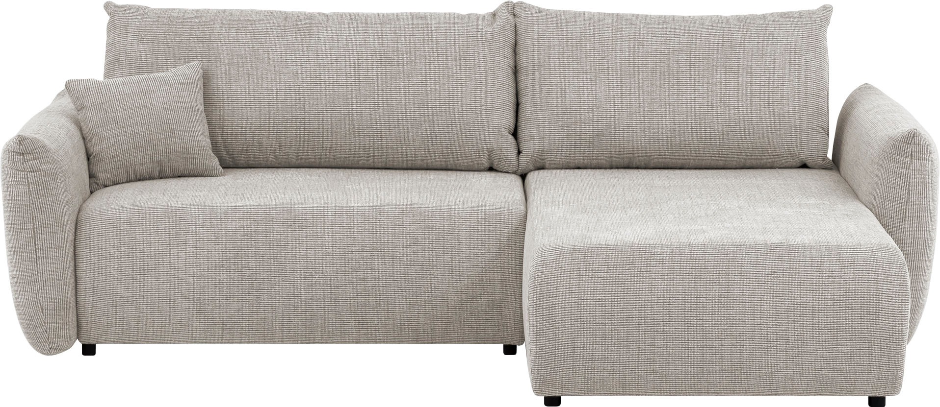 INOSIGN Ecksofa »MAVAS Schlafsofa mit Bettkasten, L-Form,« ca.257/127cm (Li günstig online kaufen