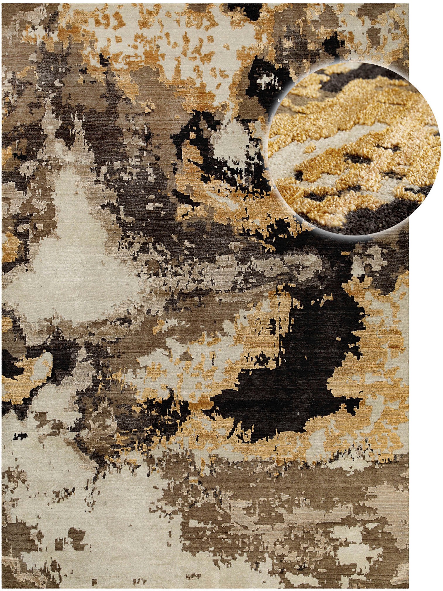 OTTO home Teppich »Orin«, rechteckig, 6 mm Höhe, Kurzflor, 80 % Wolle und V günstig online kaufen