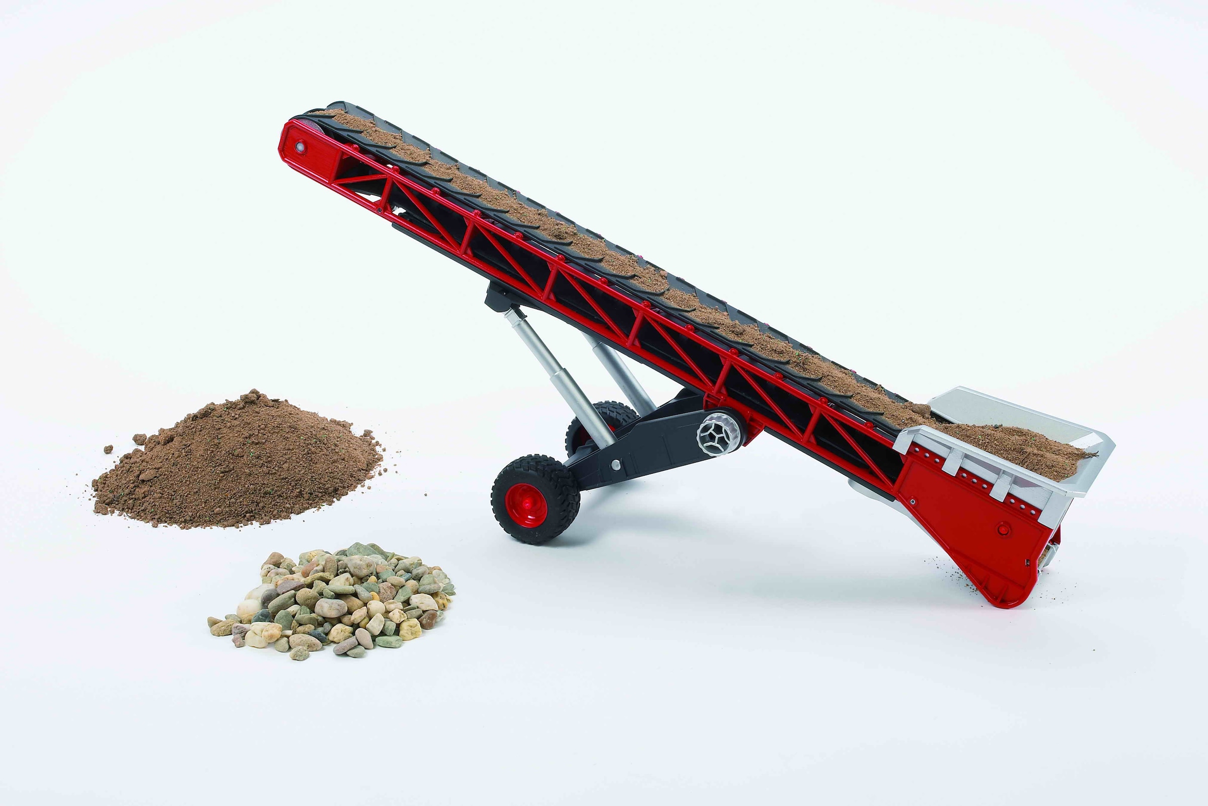 Bruder® Spielzeug-Baumaschine »Förderband 50 cm mit Drehkurbel (02031)« Made in Europe