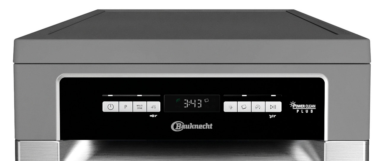 BAUKNECHT Standgeschirrspüler »BK6FB10BS7A0X«, 10 Maßgedecke, ActiveDry
