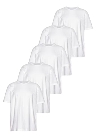 Man's World T-Shirt, (Packung, 5 tlg., 5er-Pack), perfekt als Unterzieh- T-shirt kaufen