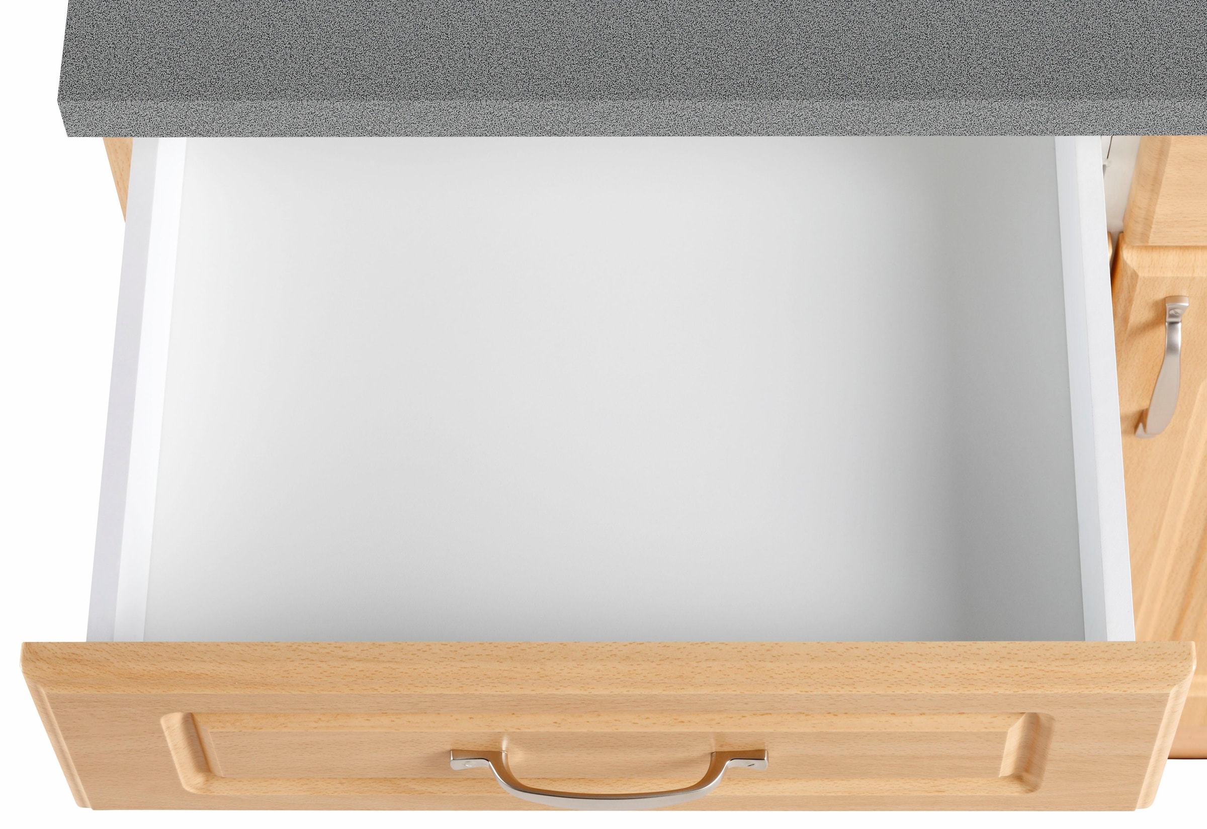 wiho Küchen Unterschrank »Linz«, 50 cm breit, mit 2 großen Auszügen, in Landhaus-Optik