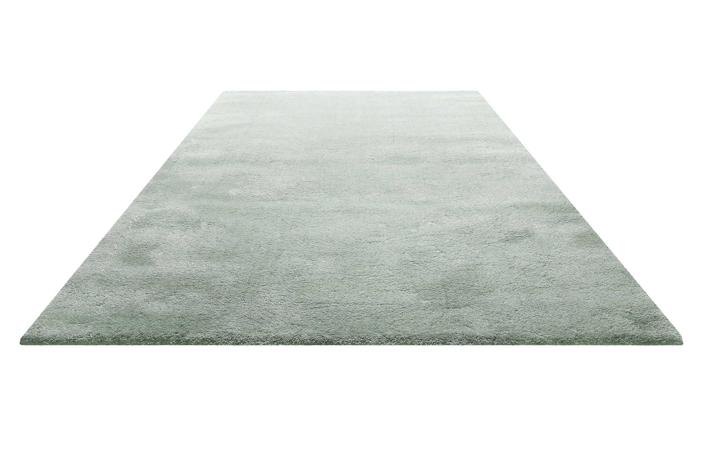 Homie Living Teppich »Pisa«, rund, 25 mm Höhe, Hochflor, Microfaser, uni, weich, Shaggy, Wohnzimmer, Schlafzimmer