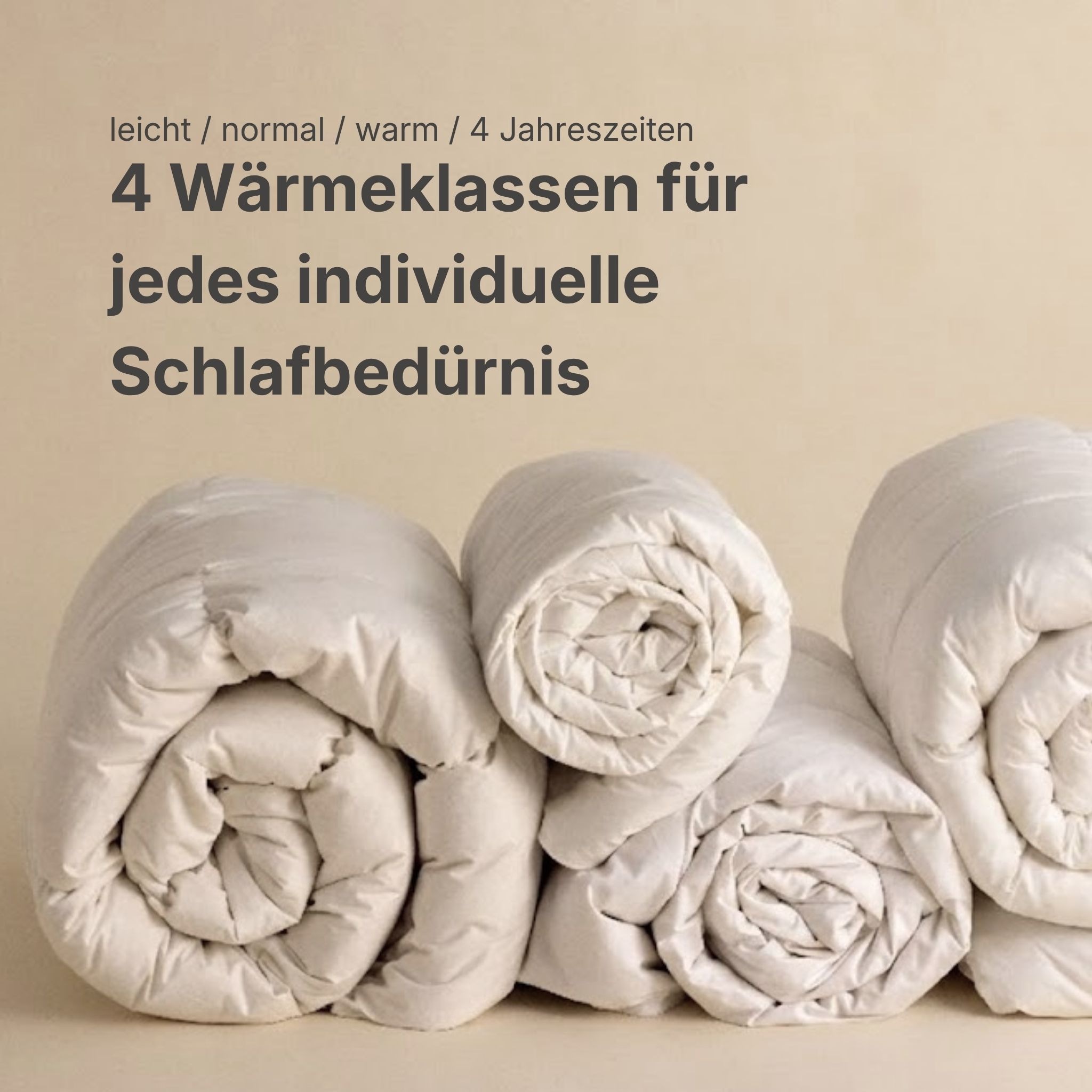 OTTO home »Baca, Bettdecke 135x200 cm, 155x220 cm und weitere Größen« leicht Füllung aushochwertiger6D-Hohlfaser Bezug Polyester 1 Stk. tlg. Bettdecken, Sommer, Winter, 4-Jahreszeiten, Decke