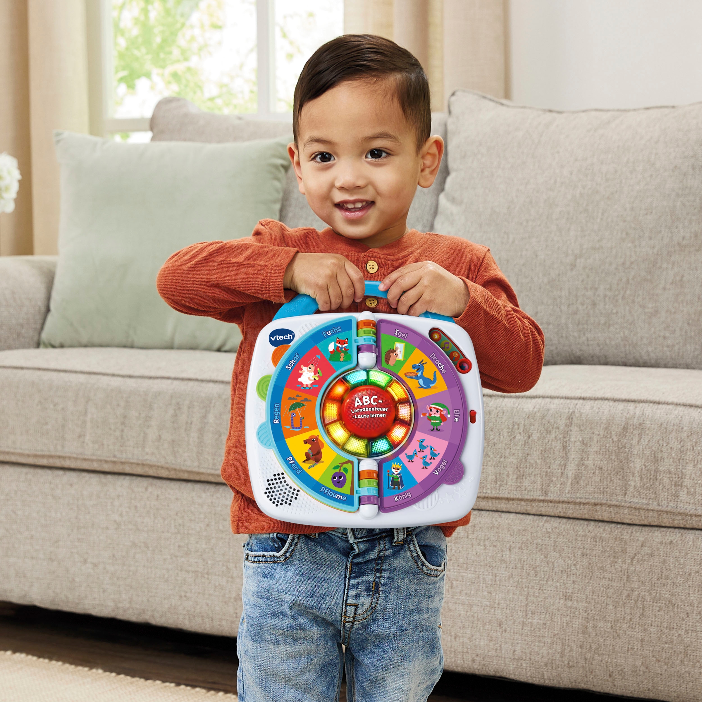 Vtech® Lernspielzeug »ABC-Lernabenteuer - Laute lernen«, mit Licht- und Soundeffekt