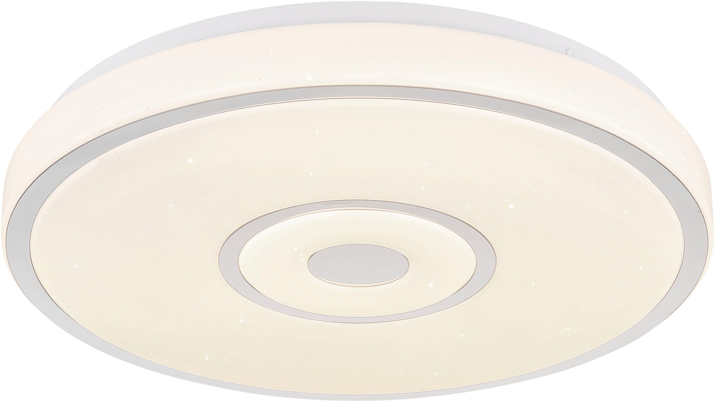 GLOBO LIGHTING Deckenleuchte »ASTANIA« LED-Modul 1 Stk. Warmweiß Deckenlampe Wohnzimmer-Leuchte Schlafzimmer-Leuchte Flur Küche weiß