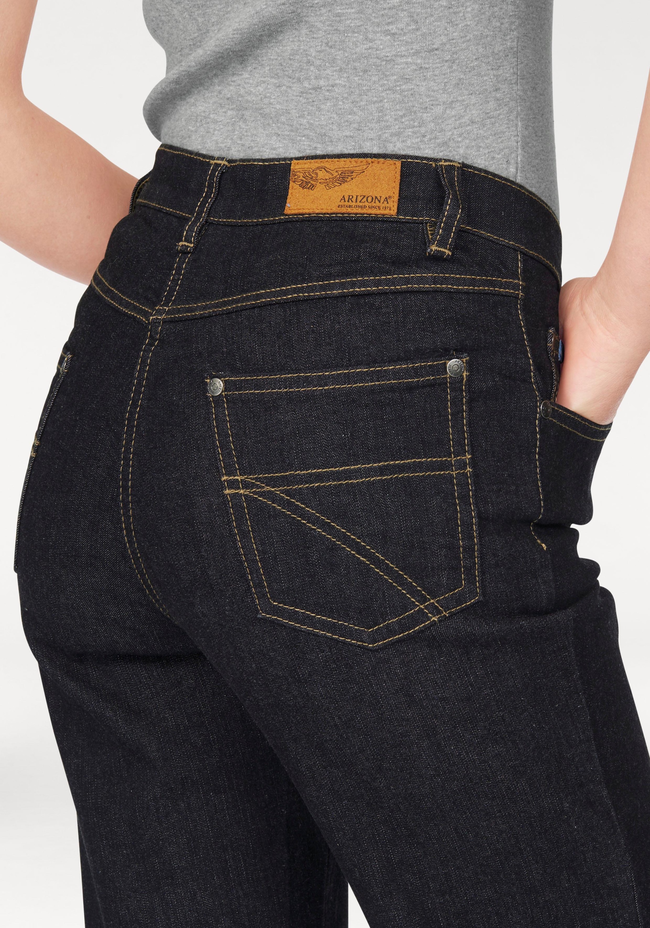 Arizona Gerade Jeans »Annett«, High Waist