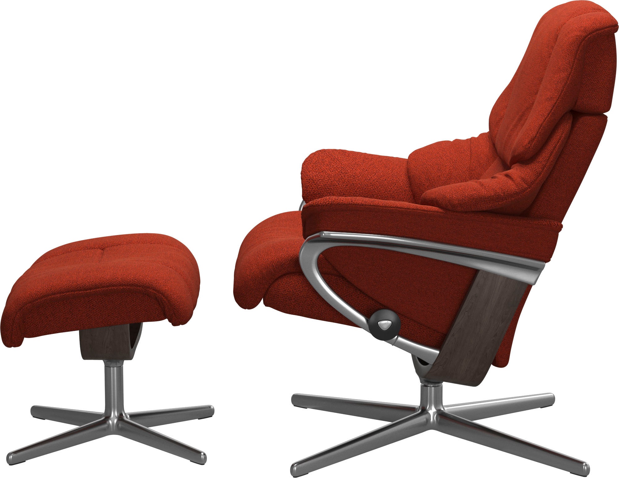 Stressless® Relaxsessel »Reno«, mit Cross Base, Größe S, M & L, Holzakzent Wenge