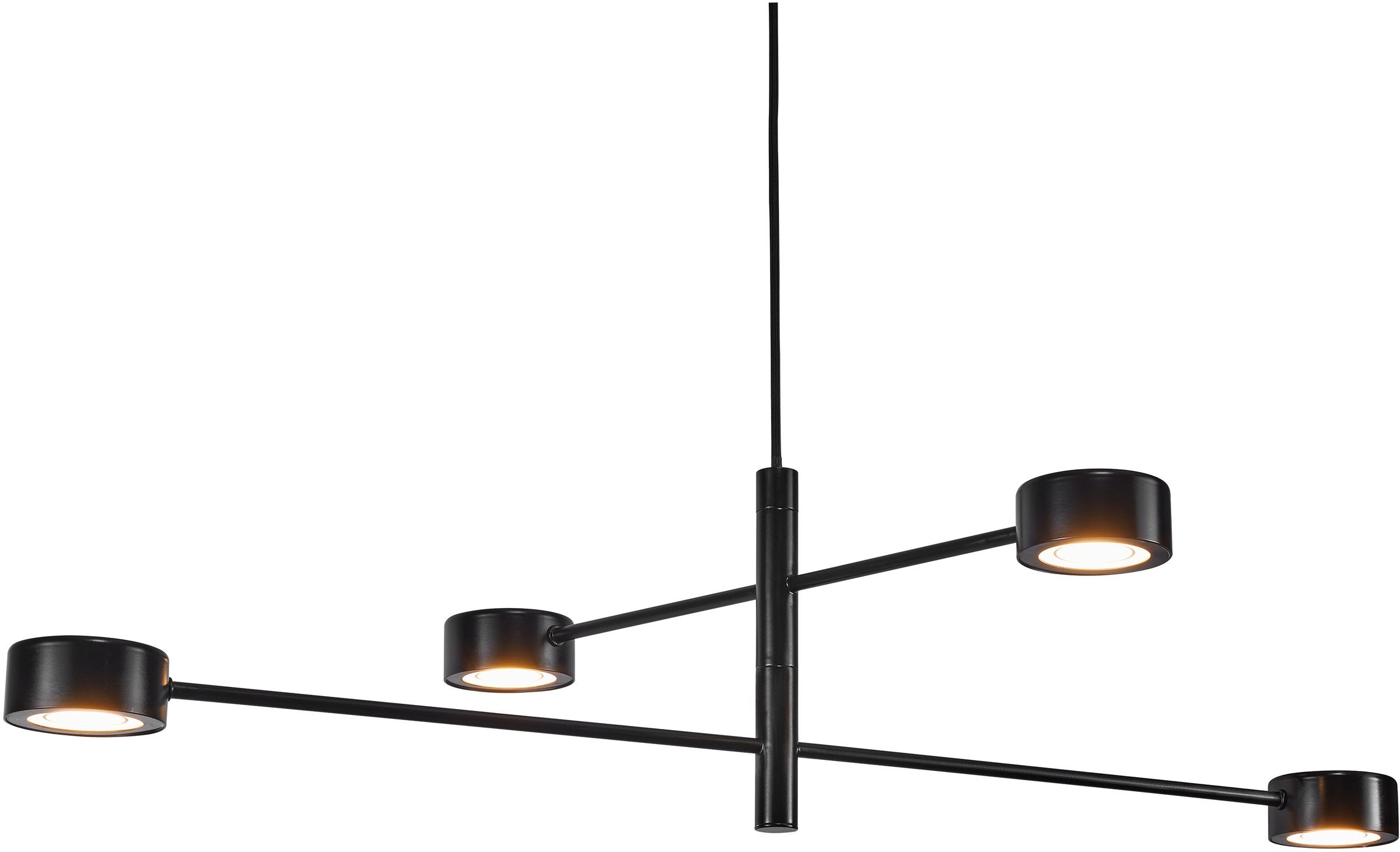 Nordlux LED Pendelleuchte »CLYDE«, 4 flammig, Leuchtmittel LED-Modul   LED günstig online kaufen