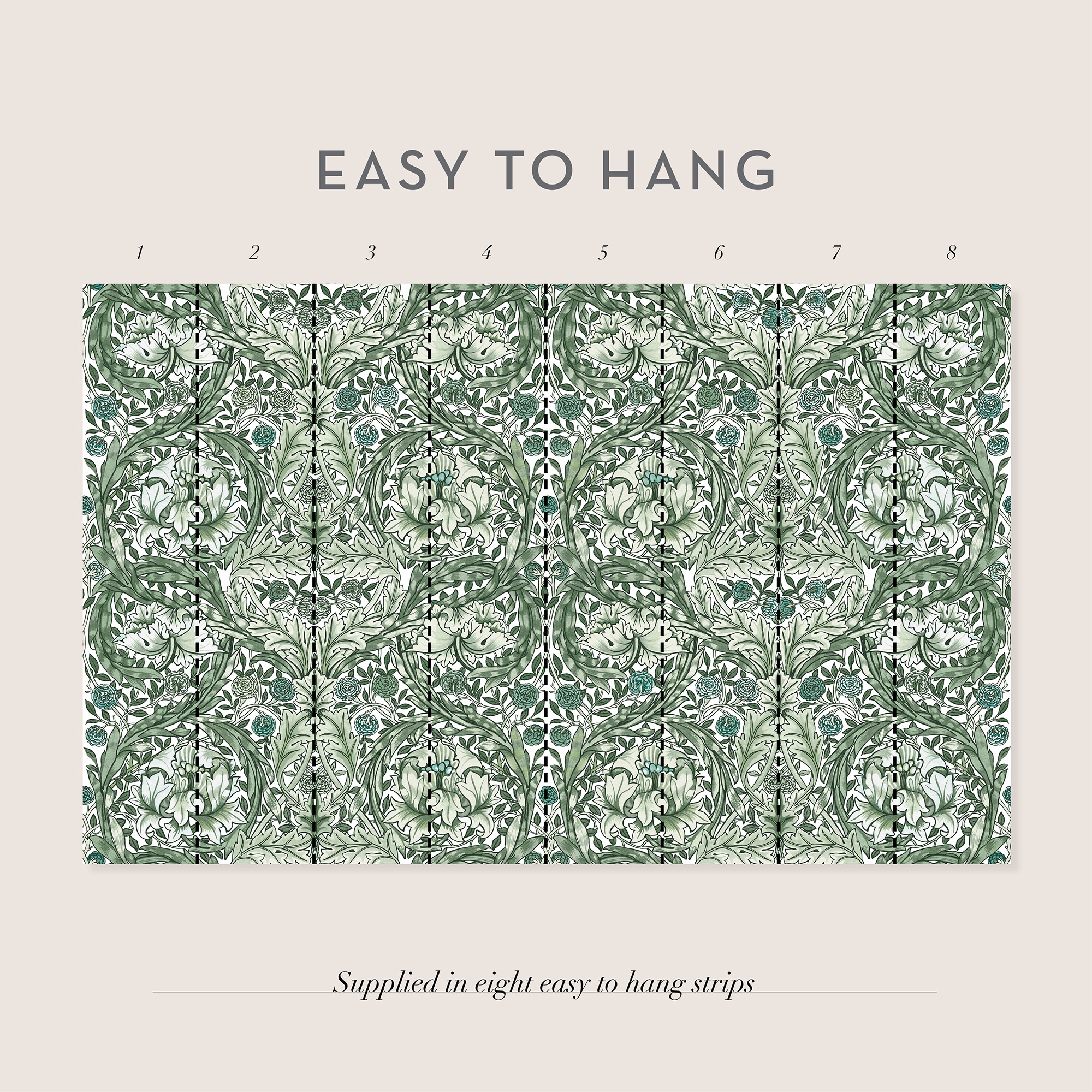 WILLIAM MORRIS AT HOME Vliestapete »African Marigold«, Retro, 10mx52cm (ca. 5m2)