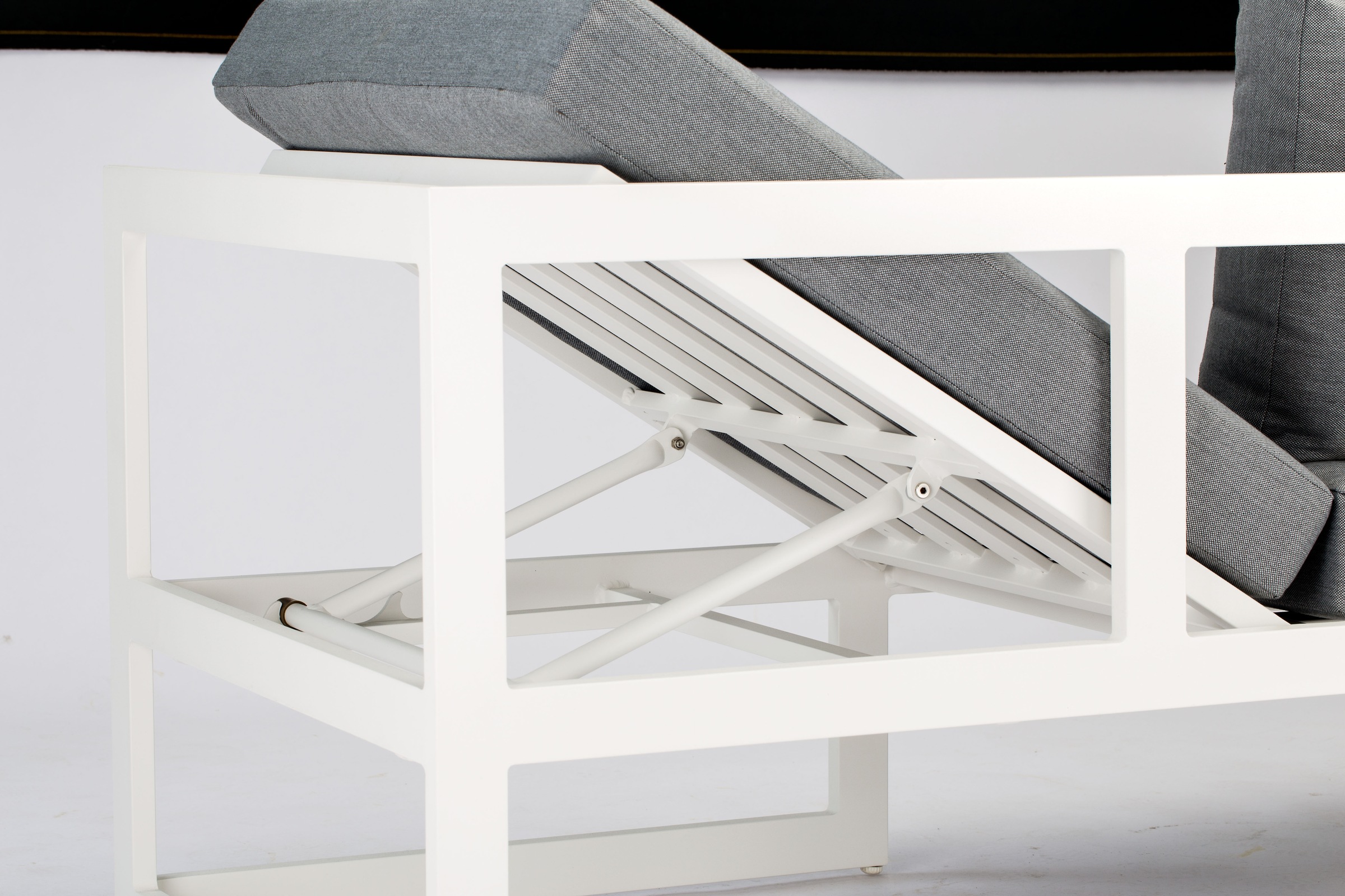 Best Loungeset »Rhodos«, (Set, 15 tlg.), bestehend aus 2 Sitzbänken, 1 Tisch und 12 Kissen