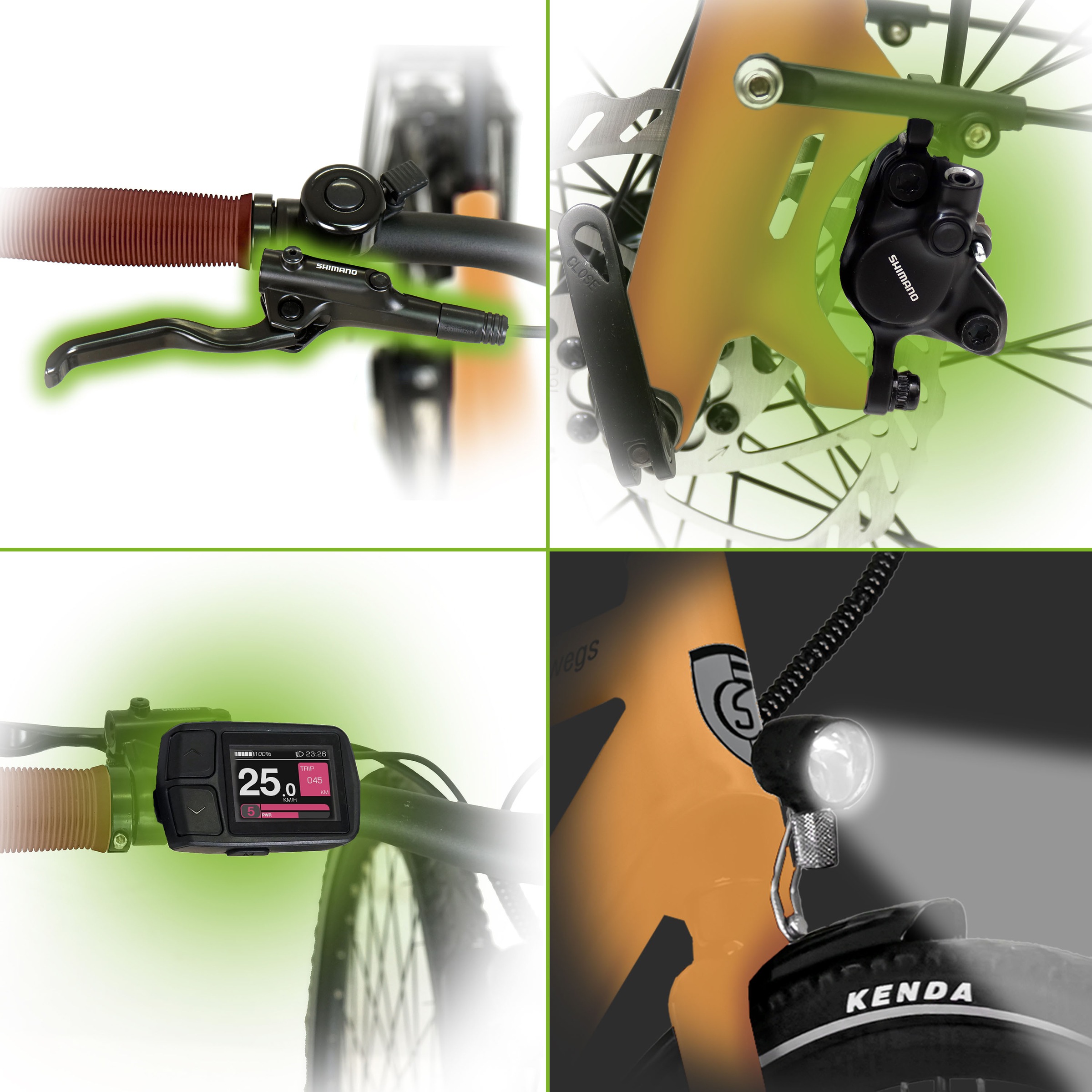 SachsenRad E-Bike »C3T«, 1 Gang, Shimano, Heckmotor 250 W